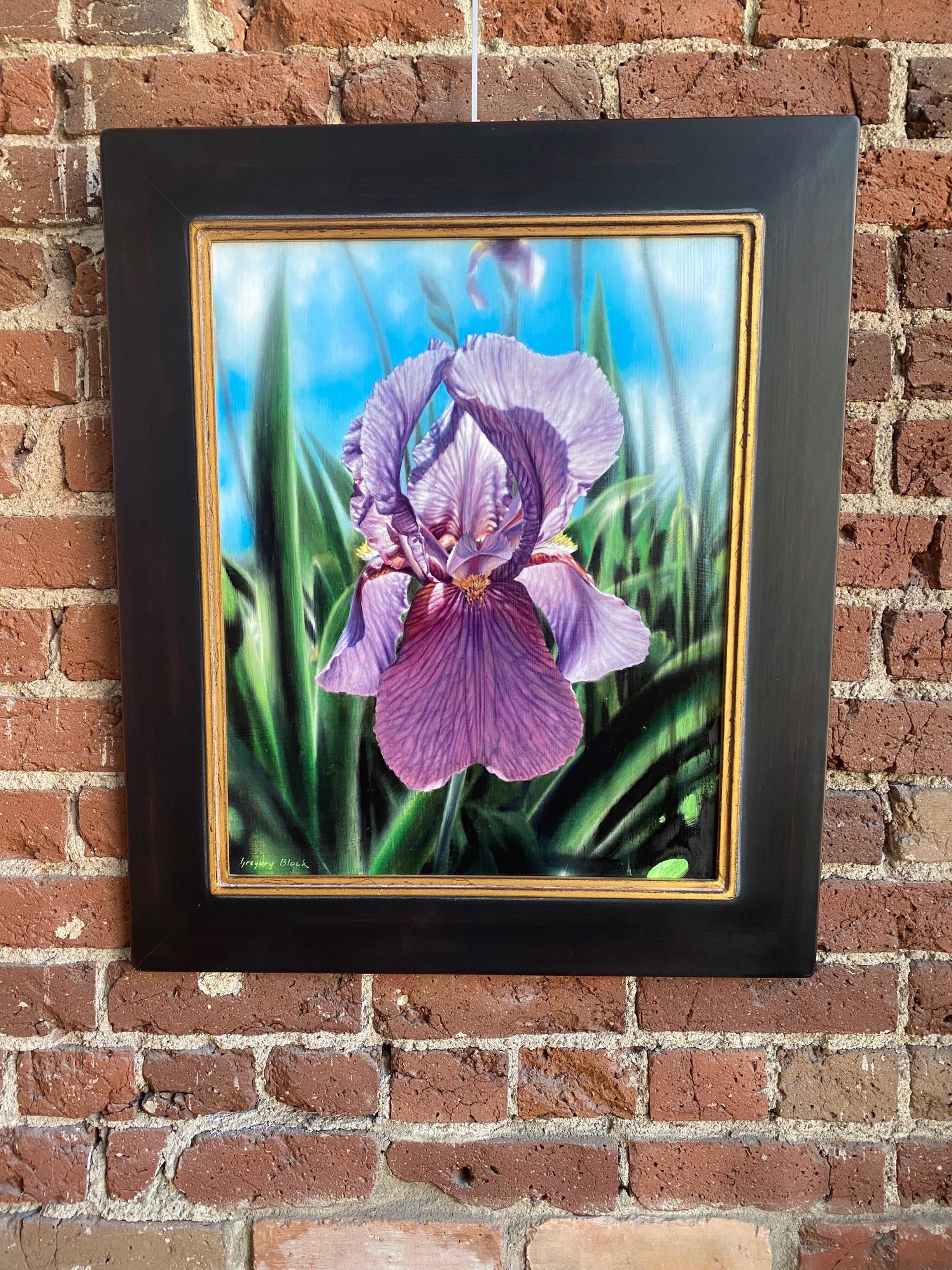 Purple Iris by Gregory Block