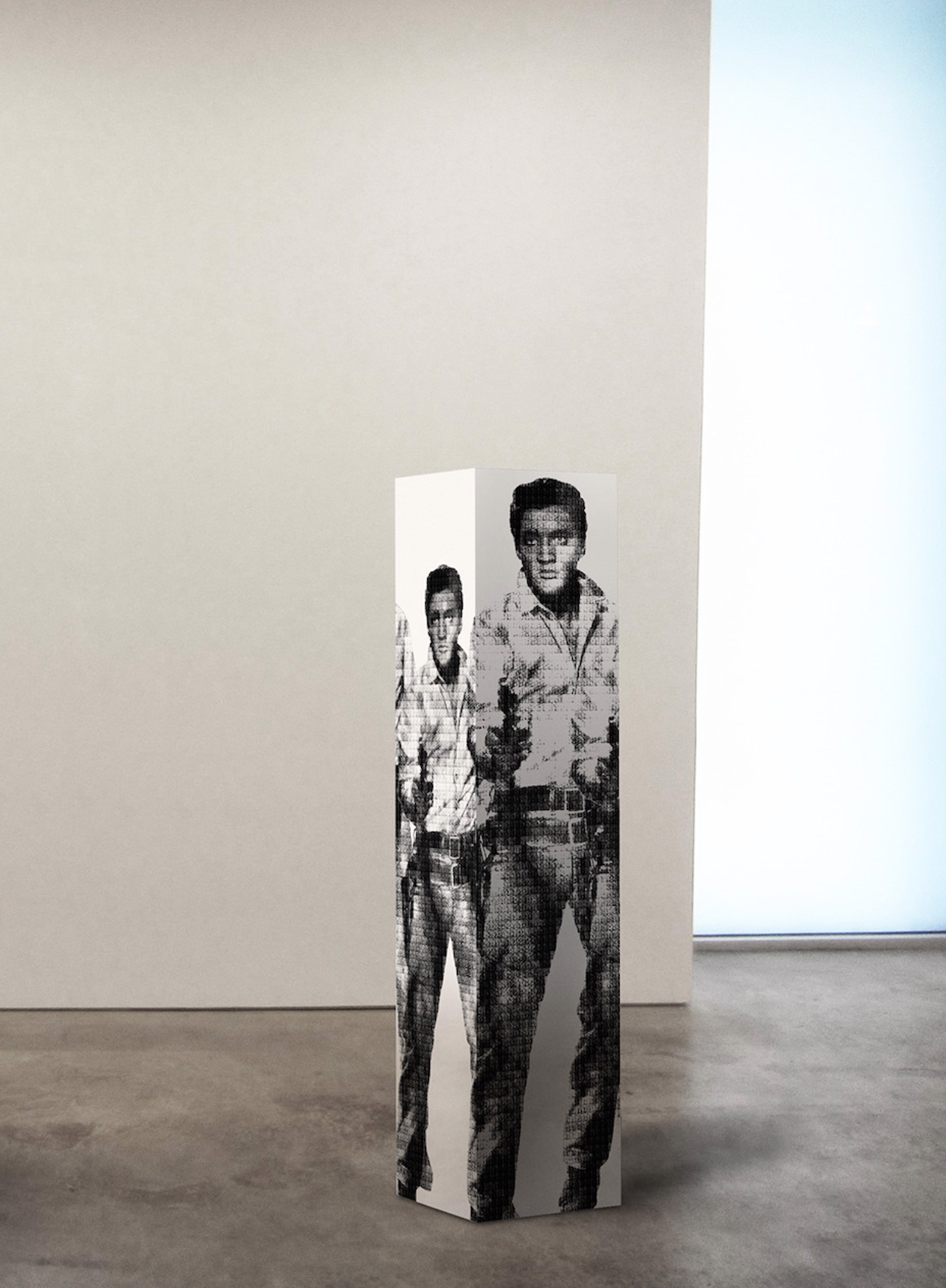 Love You Tender, Kill Me Softly Elvis vs Warhol by Alex Guofeng Cao
