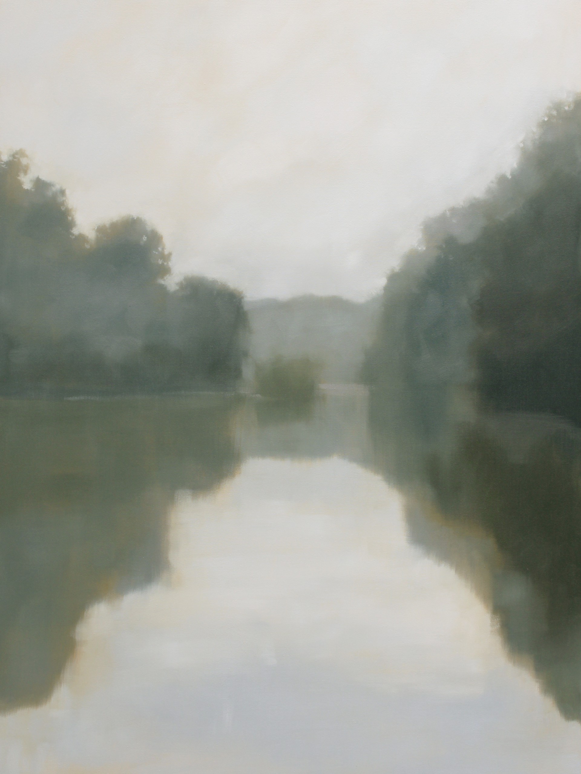 Steep Riverbank by Megan Lightell
