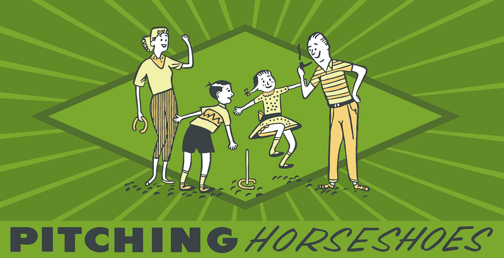 Pitching Horseshoes by Mark Hosford