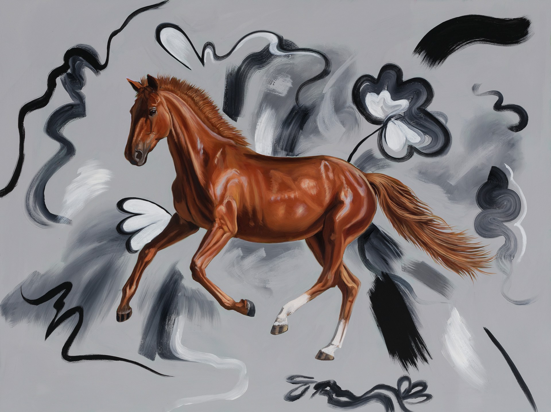 Horse Galloping Through a Literati World by Robin Hextrum