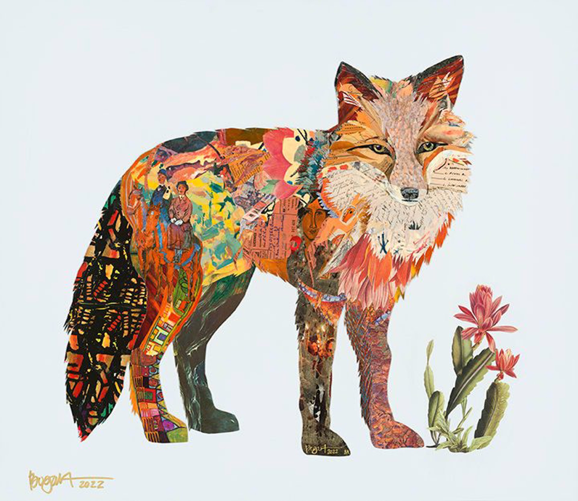Felix the Fox by Brenda Bogart - Prints