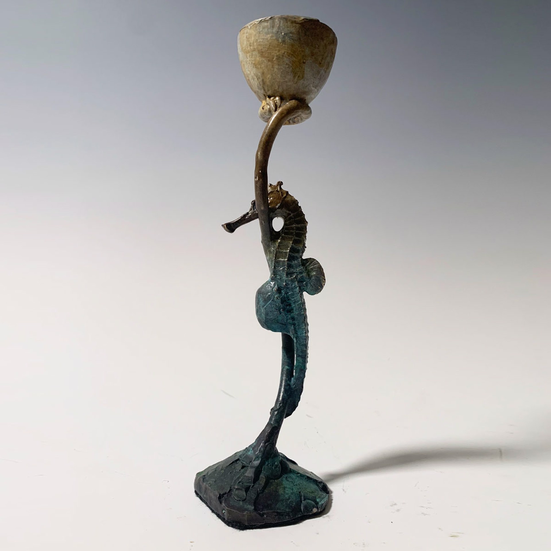 Seahorse Candle Stick I by Dan Chen