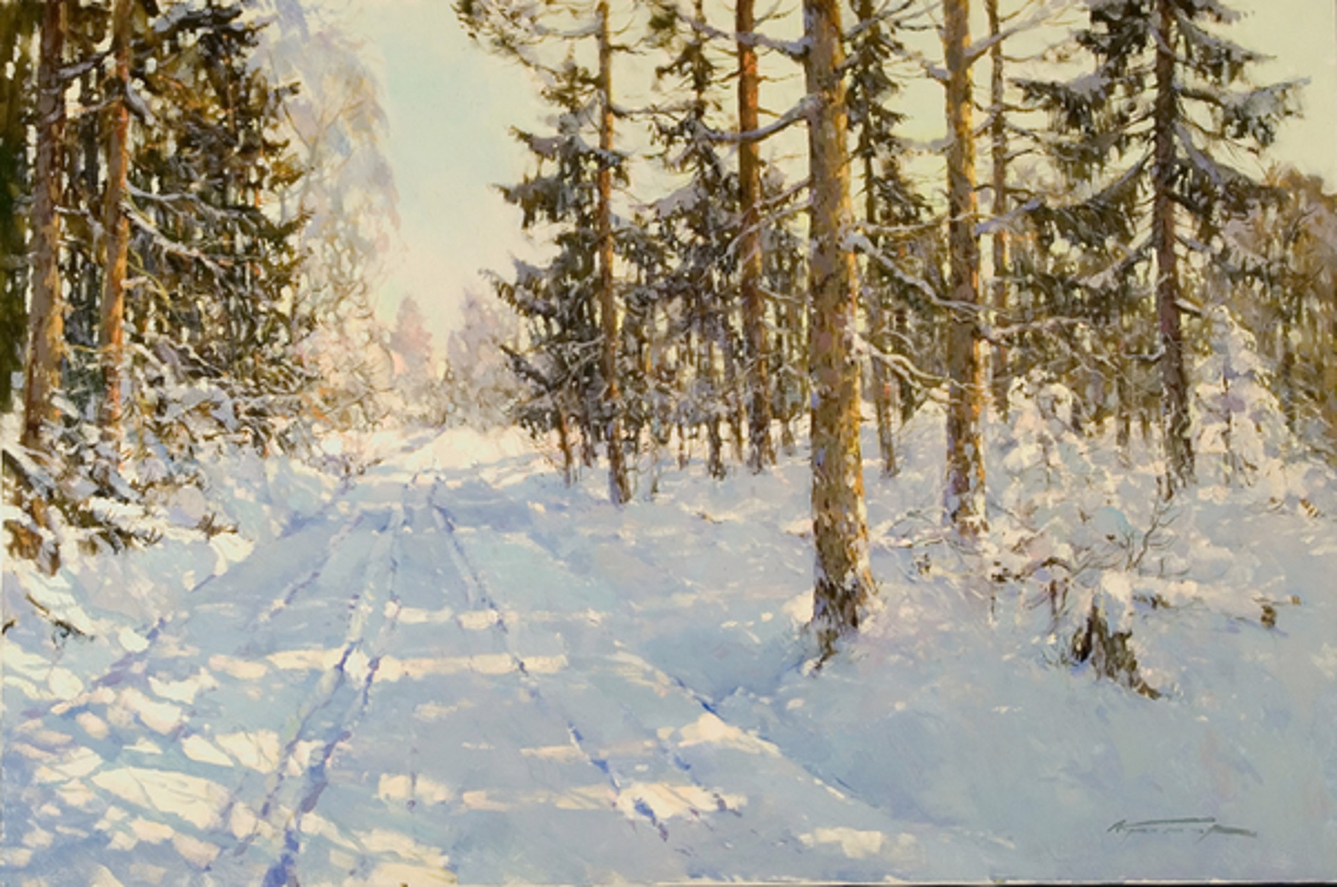 Winter Road by Alexander Kremer