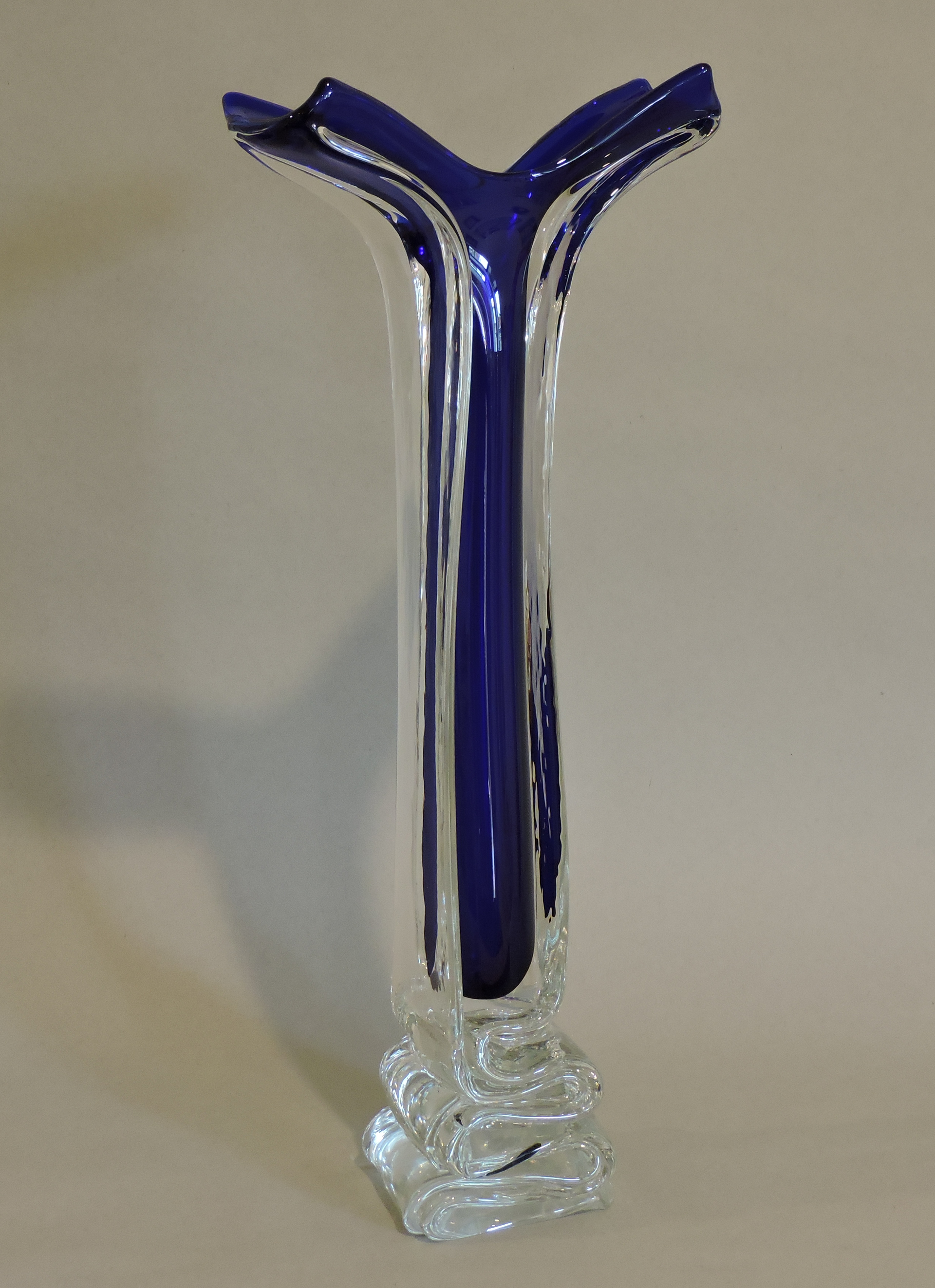 River Vase (Cobalt) by Ed Branson