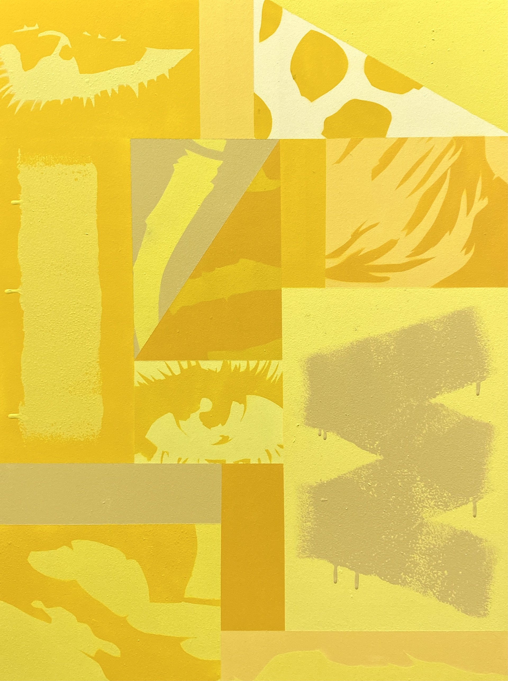 Deconstructed Yellow 1 by Matthew Trujillo