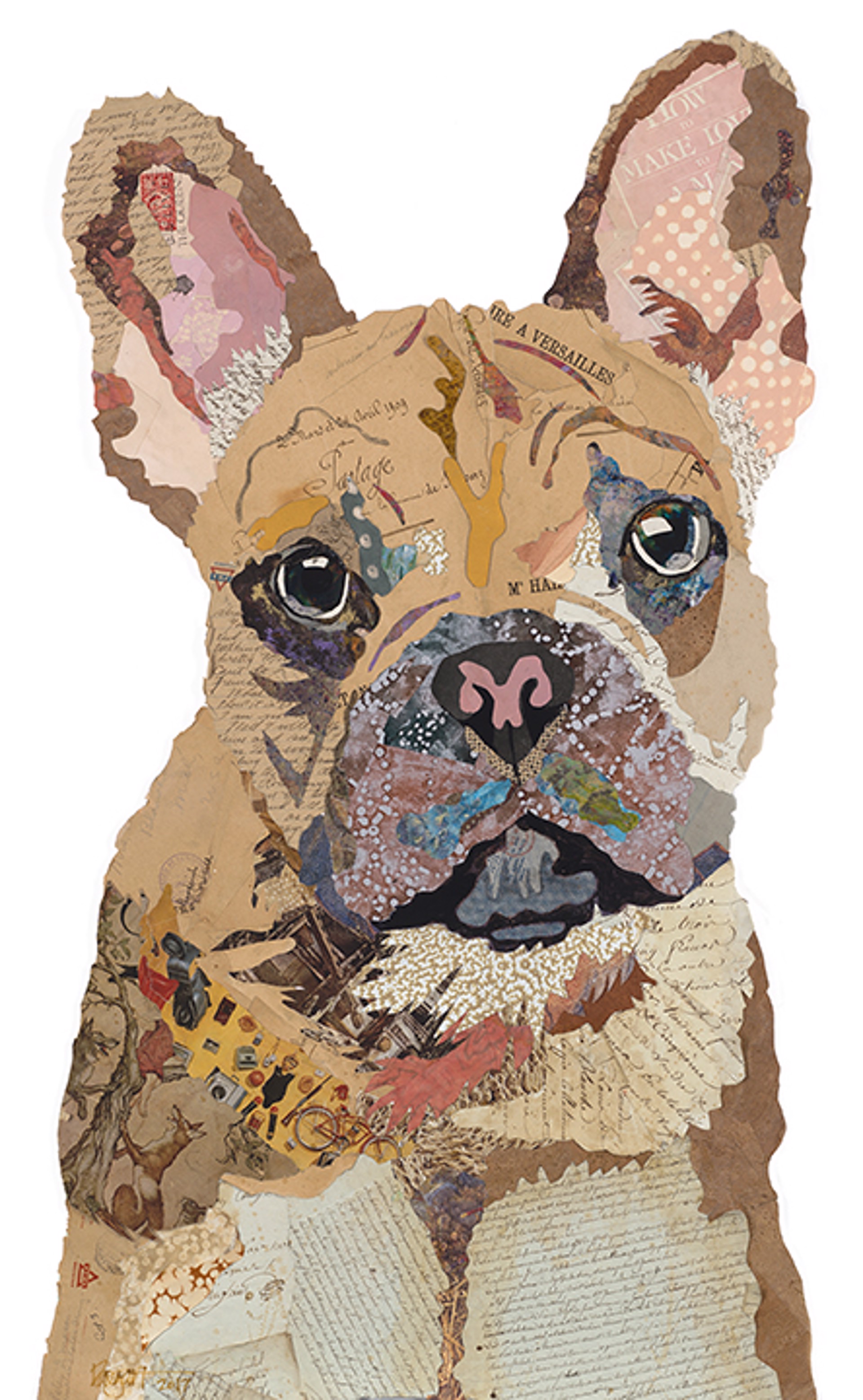 French Bulldog by Brenda Bogart - Prints
