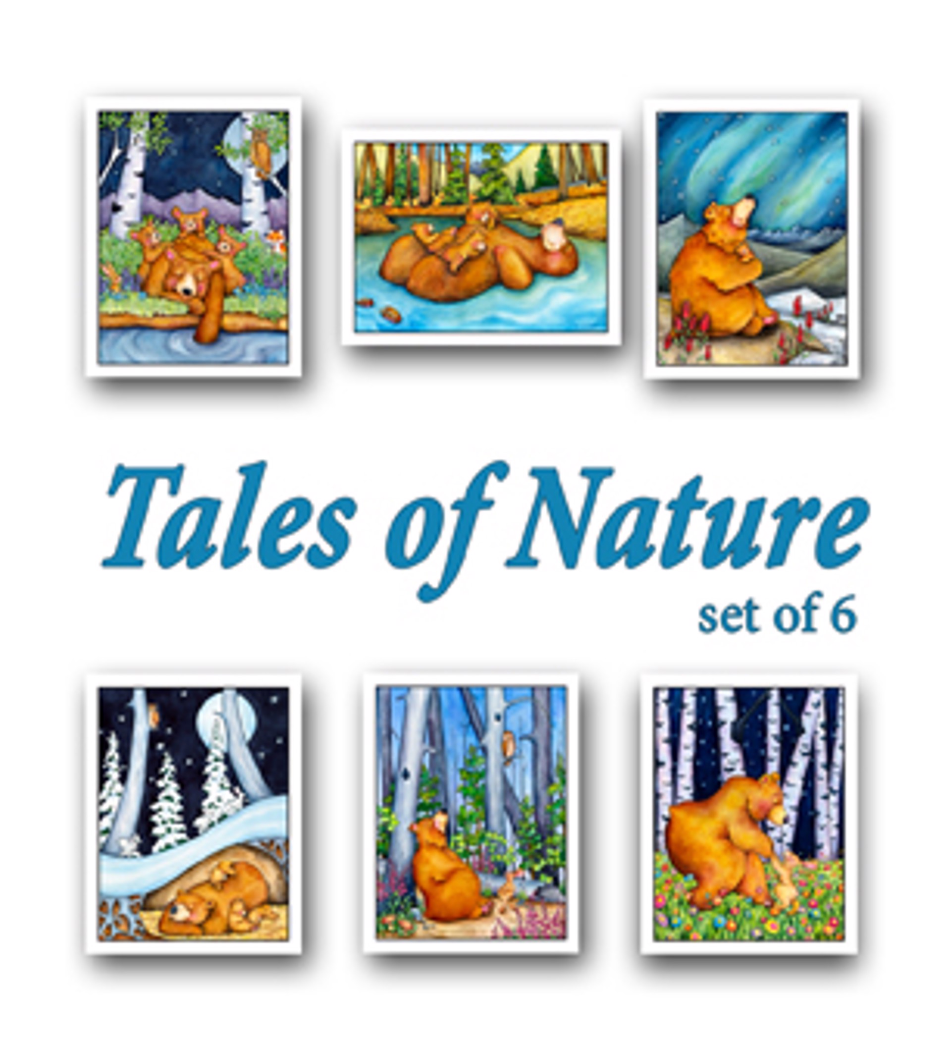 Tales of Nature Art Card Pack by Karen Savory