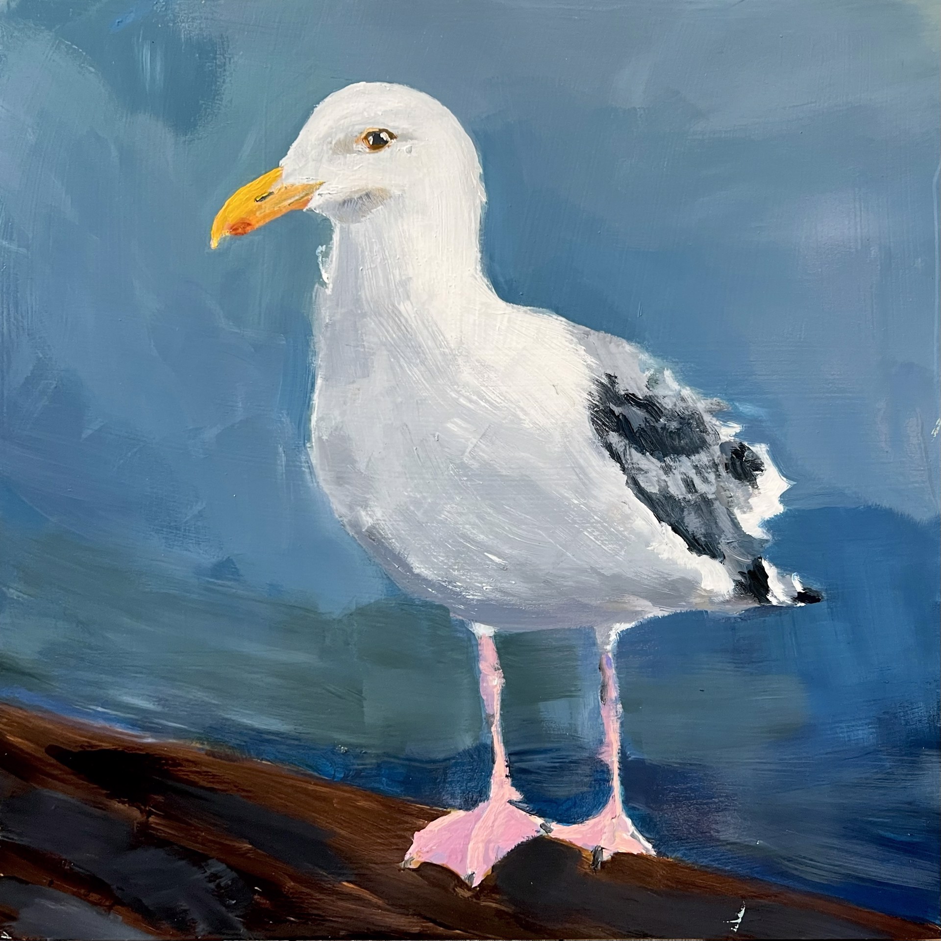 Portrait of a Gull by Drea Rose Frost