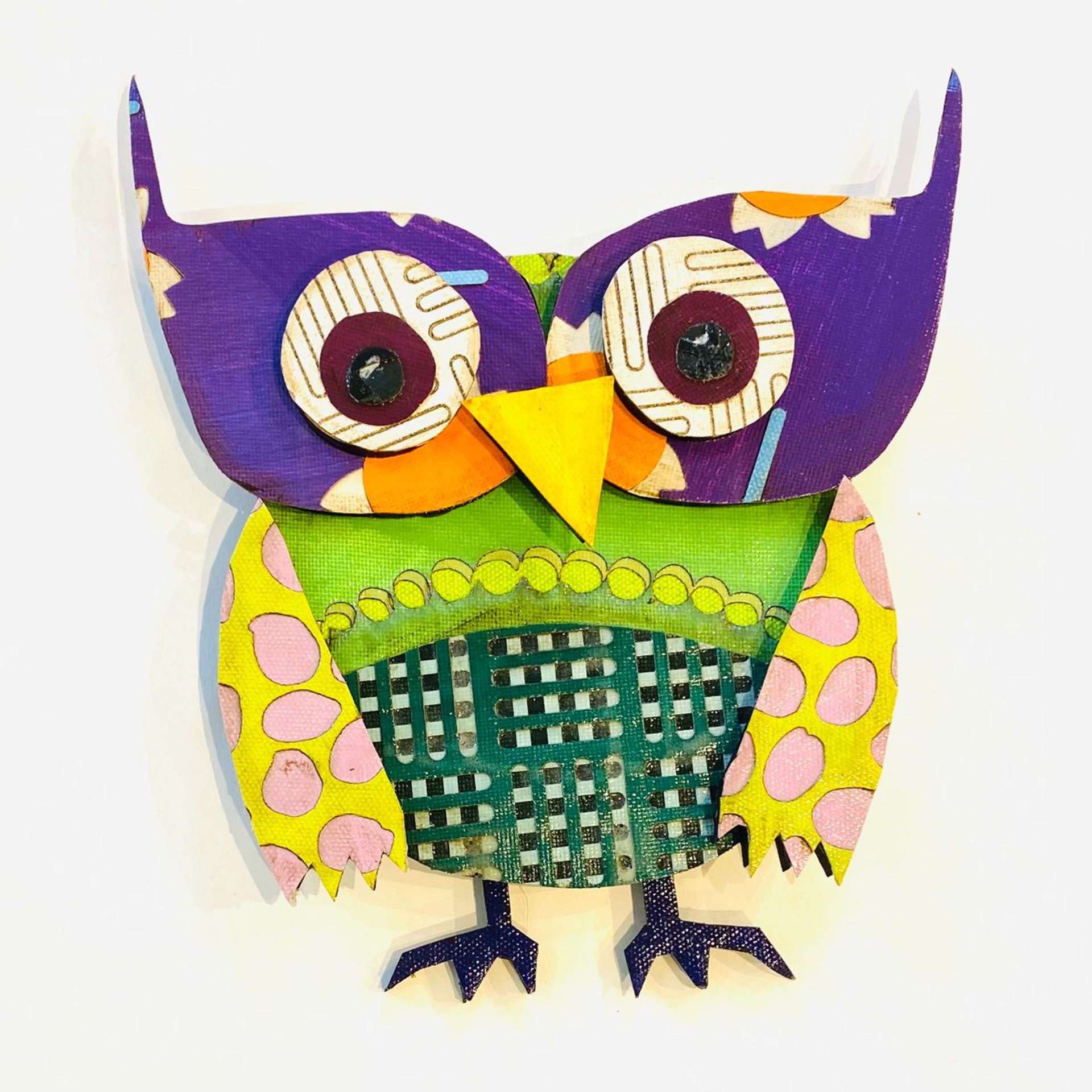 Owl Wall Sculpture RC22-03 by Robin Cooper