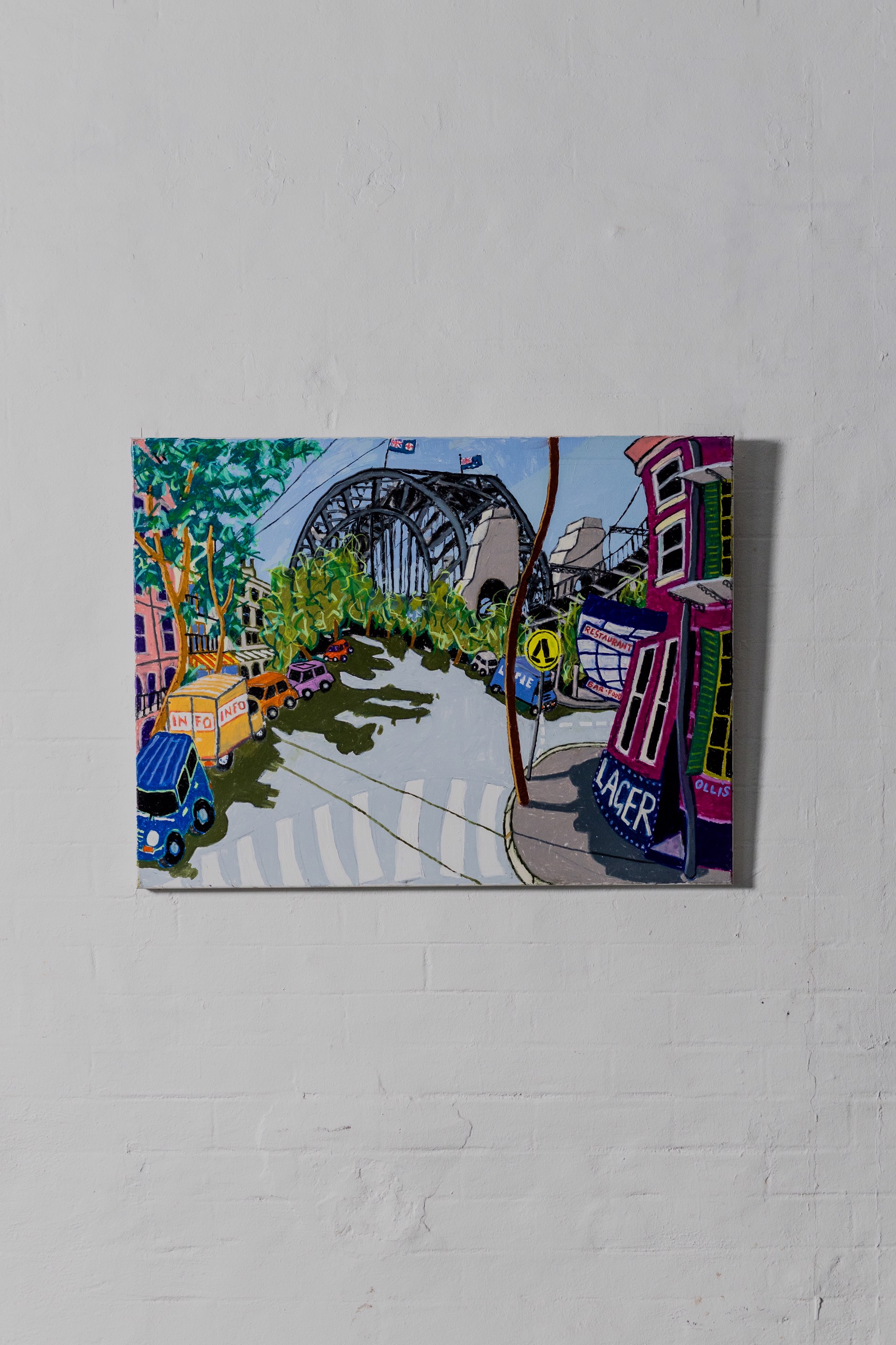 Sydney From Lower Fort St by Bernard Ollis