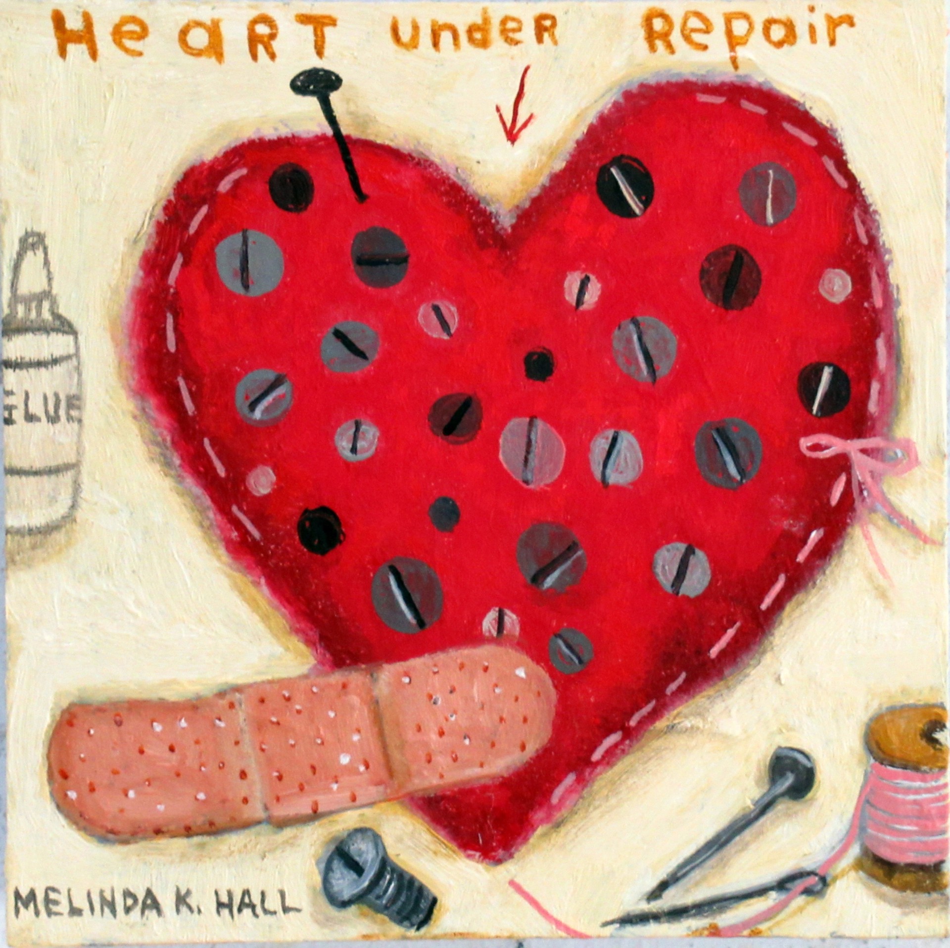 Heart Under Repair by Melinda K. Hall