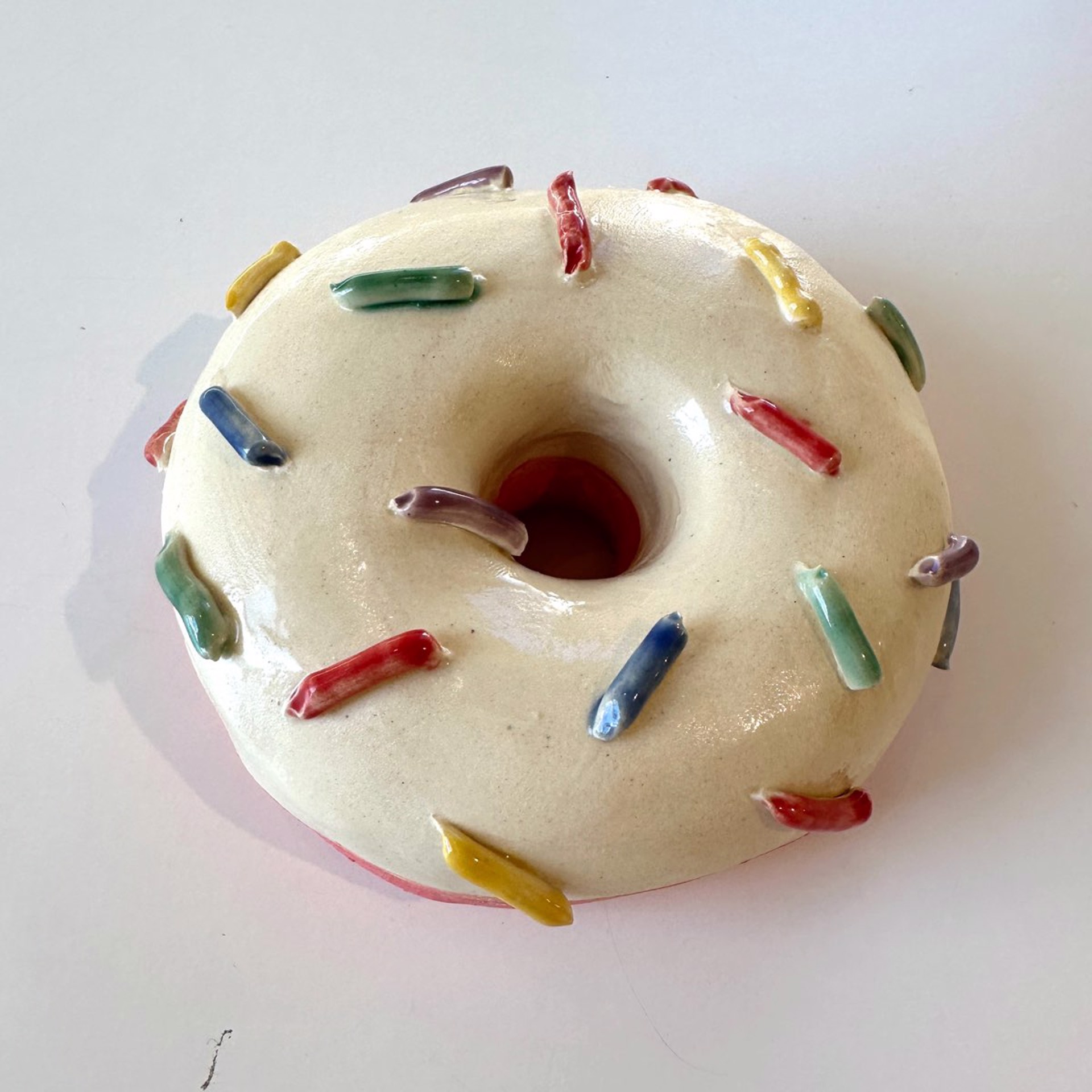 Ceramic Donut by Liv Antonecchia