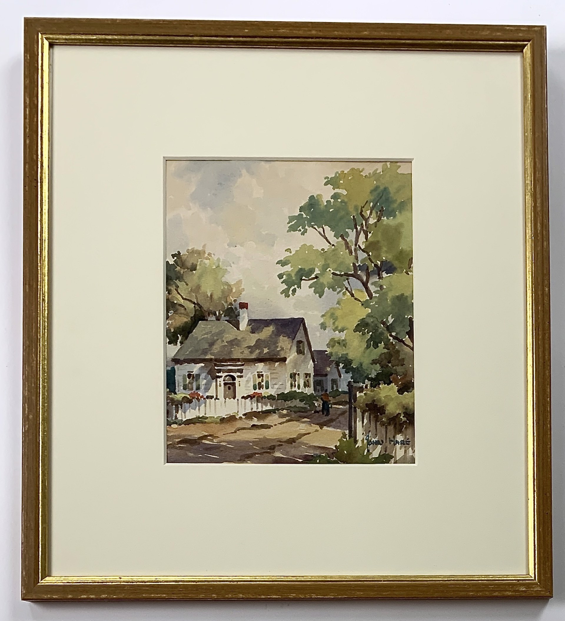 Cottage by John Cuthbert Hare