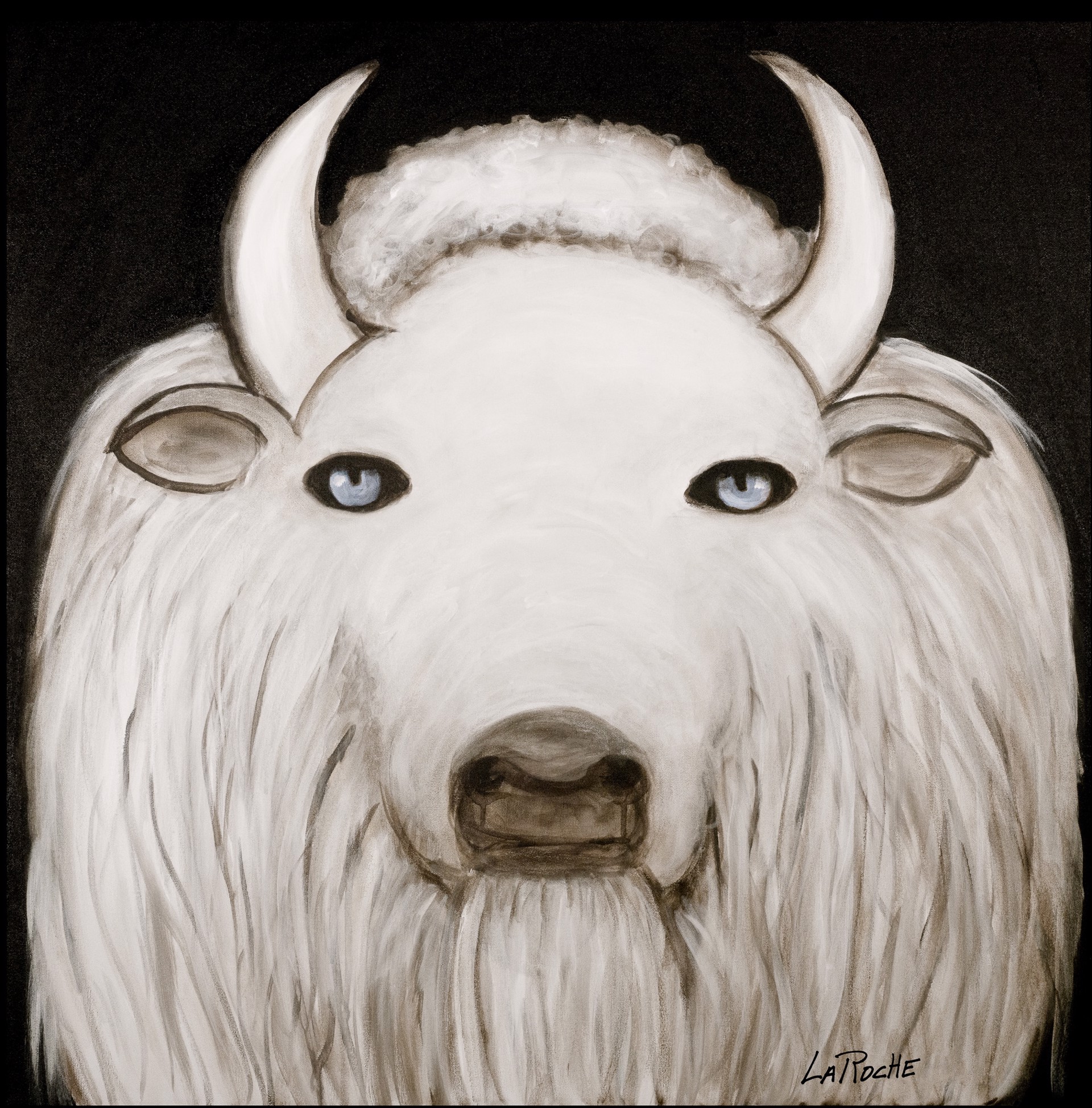 White Buffalo by Carole LaRoche