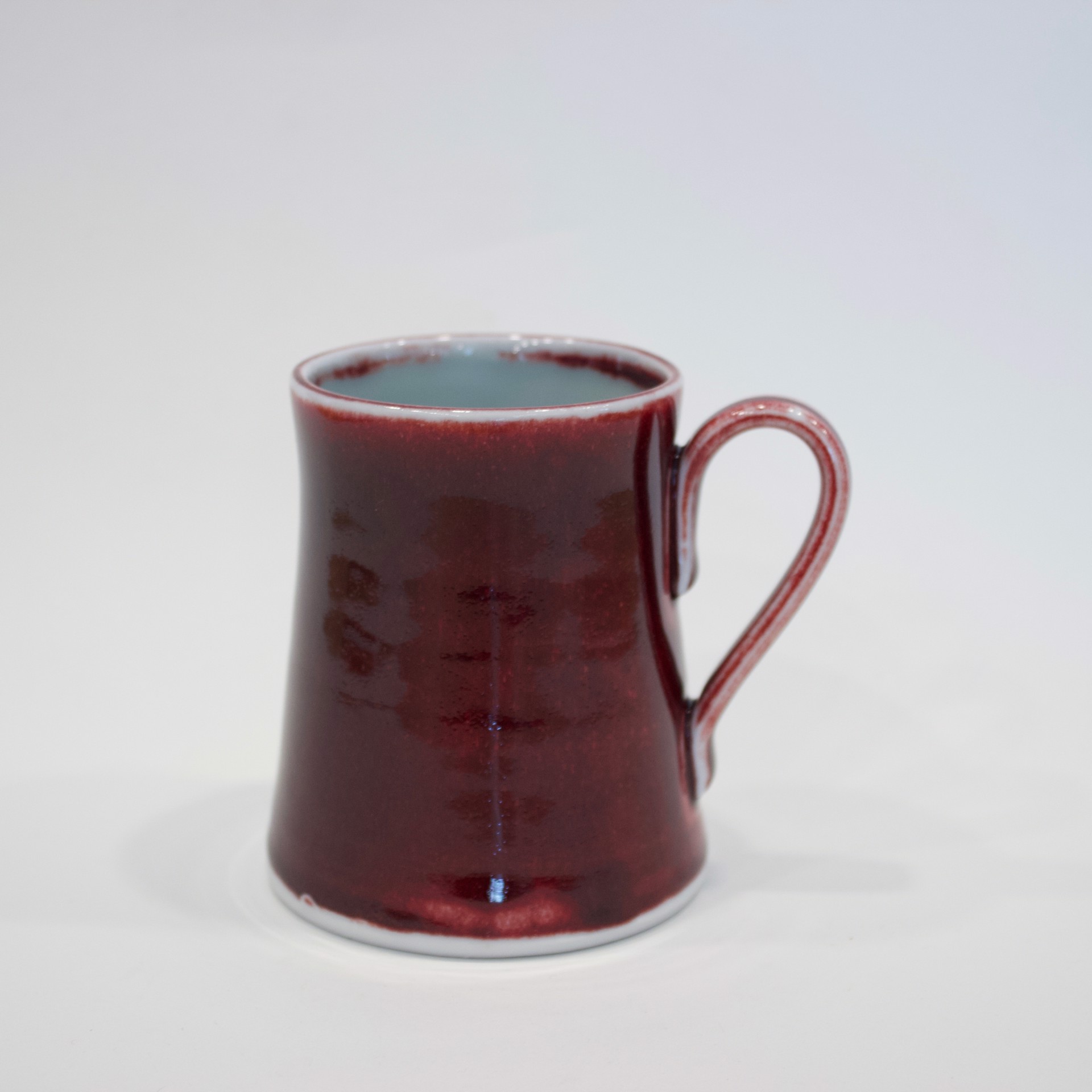 Oxblood Red Mug by John Masterton