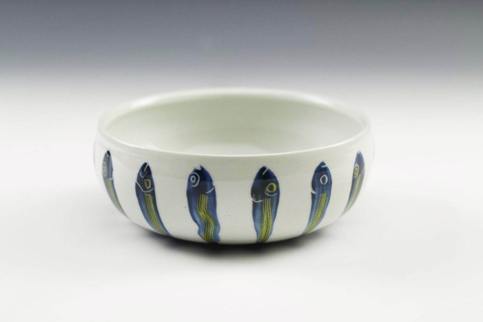 Incan Fish Soup Bowl by Glynnis Lessing