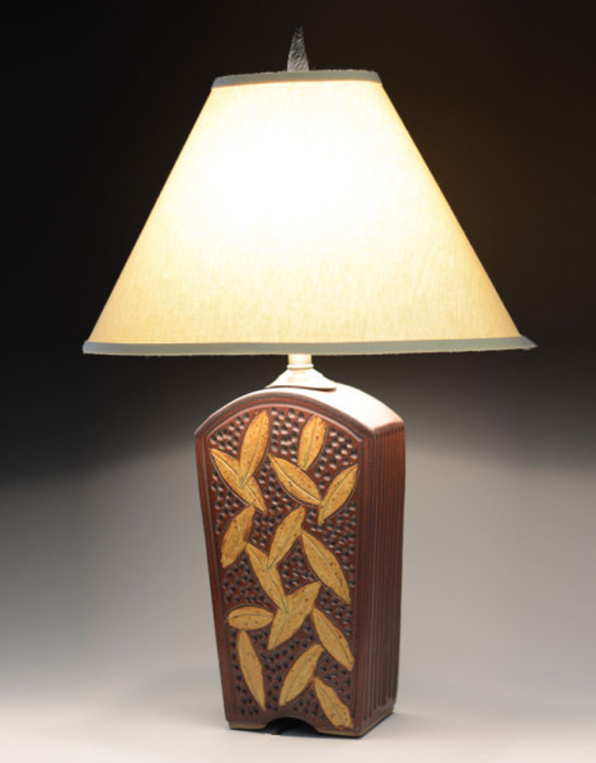 Tall Keystone Lamp by Jim & Shirl Parmentier