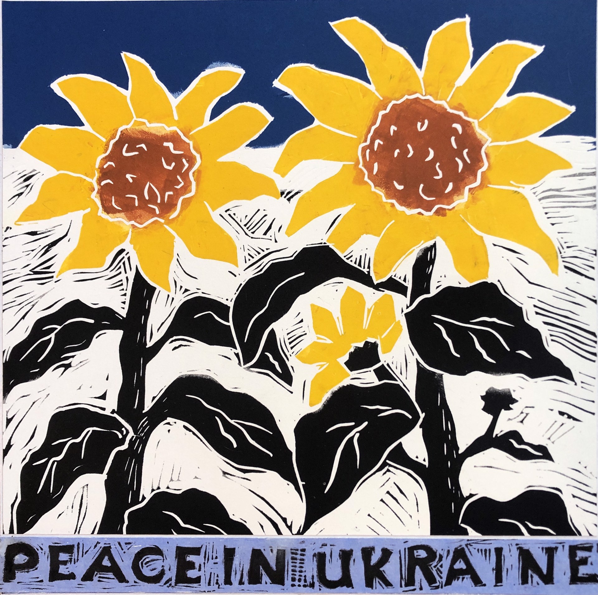 Sunflowers for Ukraine (AP) by Julianna Kirwin