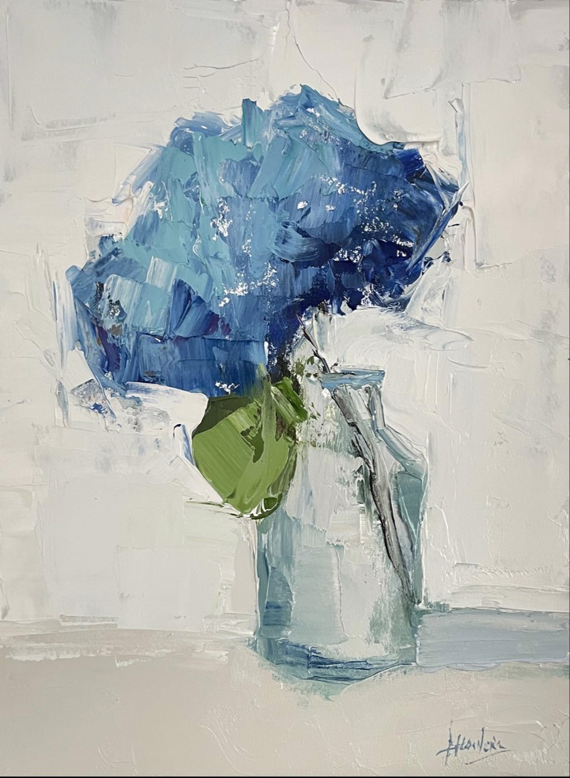 Blue by Barbara Flowers