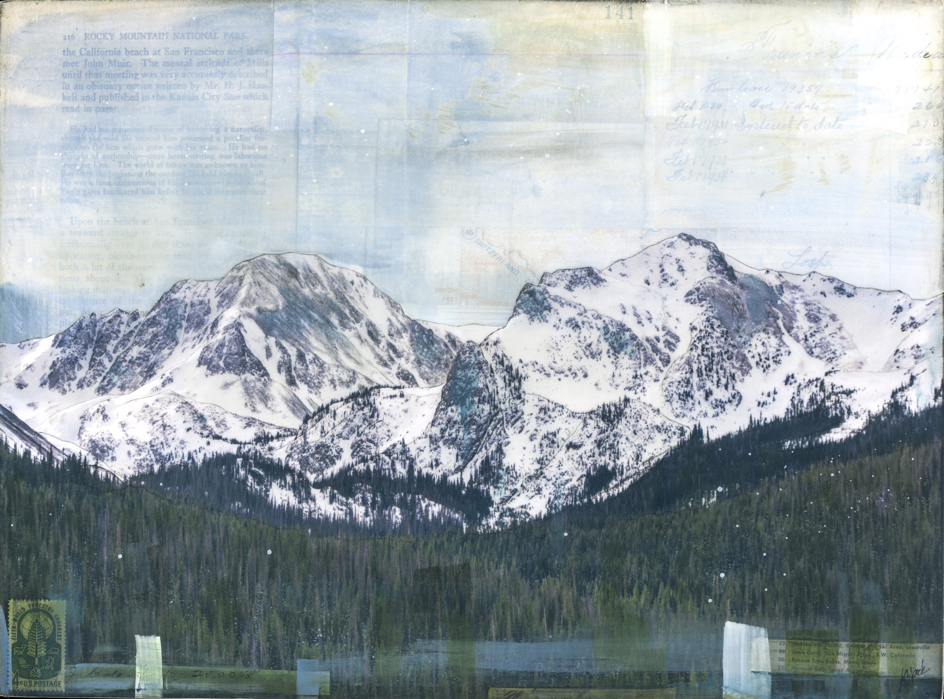 Snowy Peaks by JC Spock