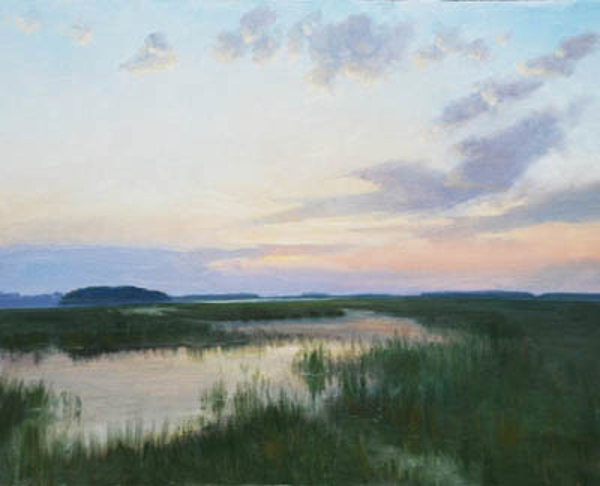 Marsh Evening Magic by Armand Cabrera