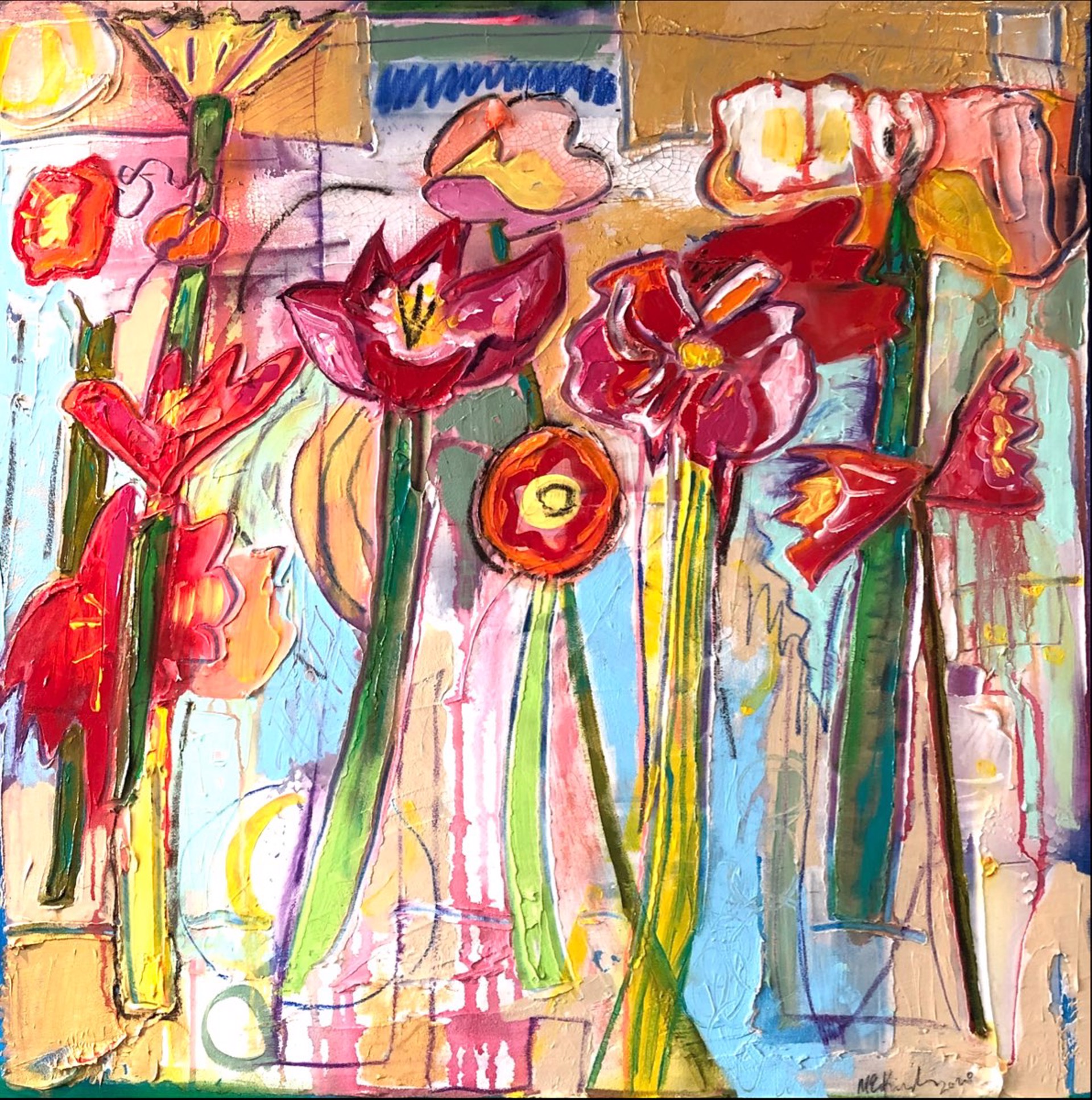 Dancing Lillies by Mary Elizabeth Kimbrough
