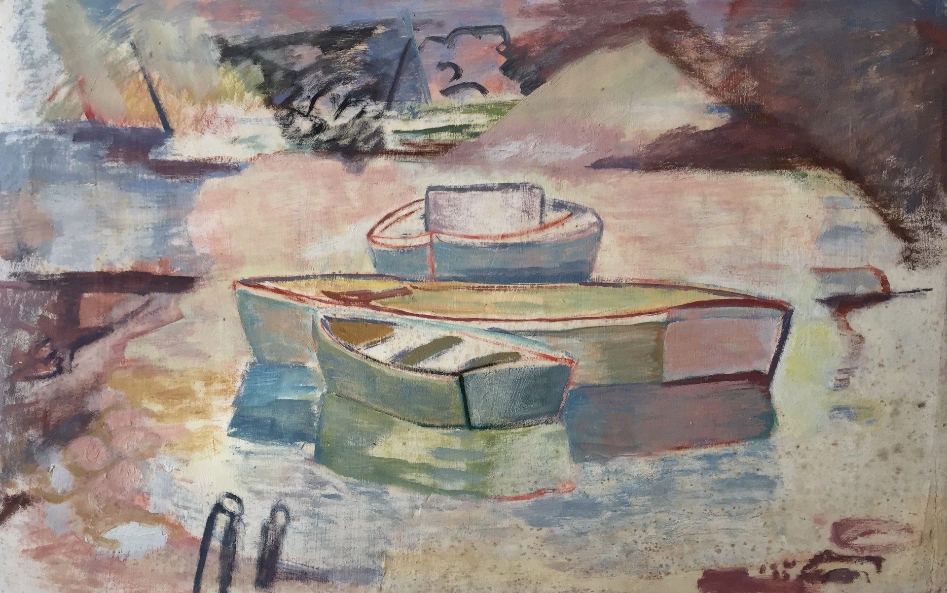Boats by Dorothy Loeb