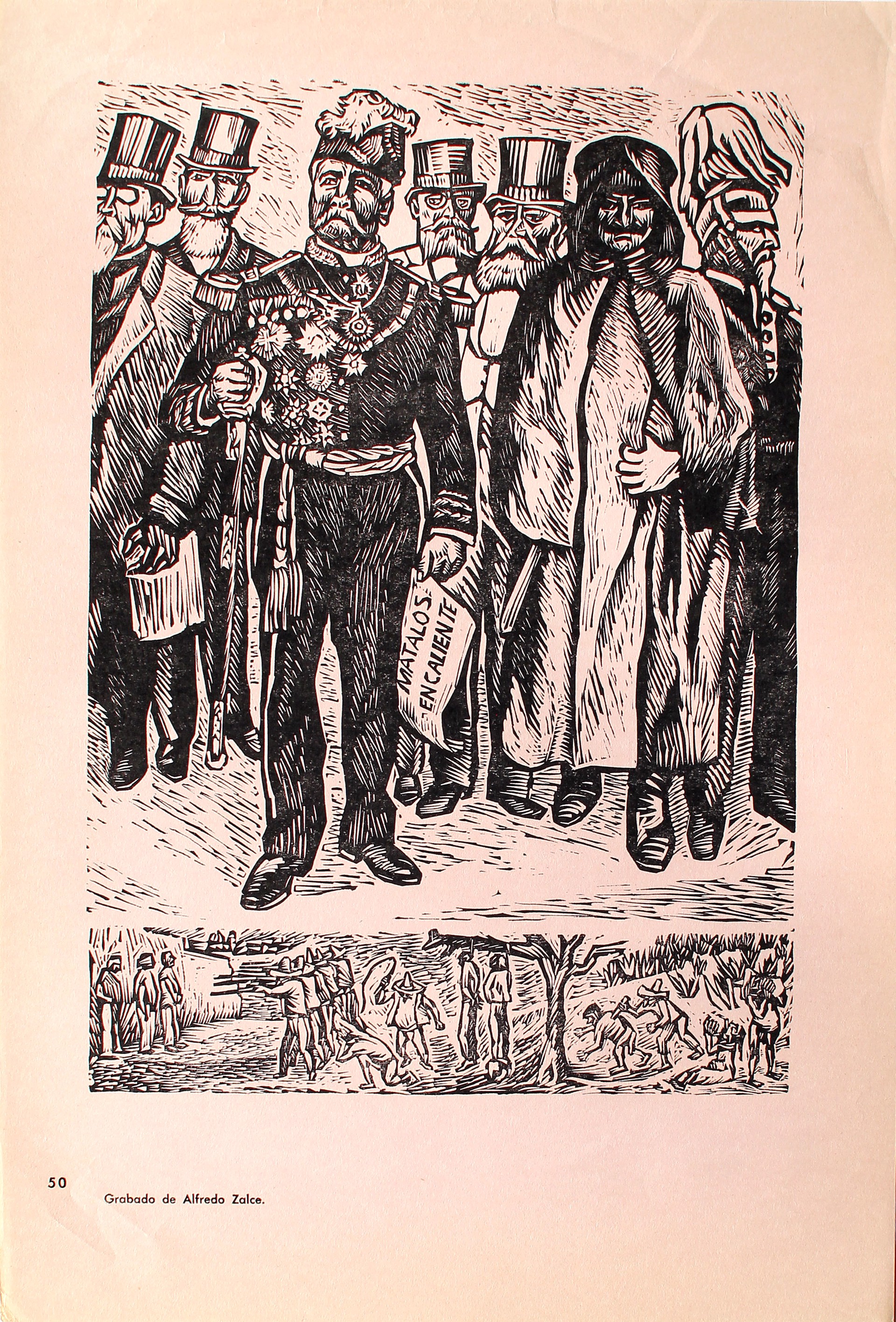 "Matalos en Caliente!" Veracruz, 25 de Junio de 1879 by Alfredo Zalce