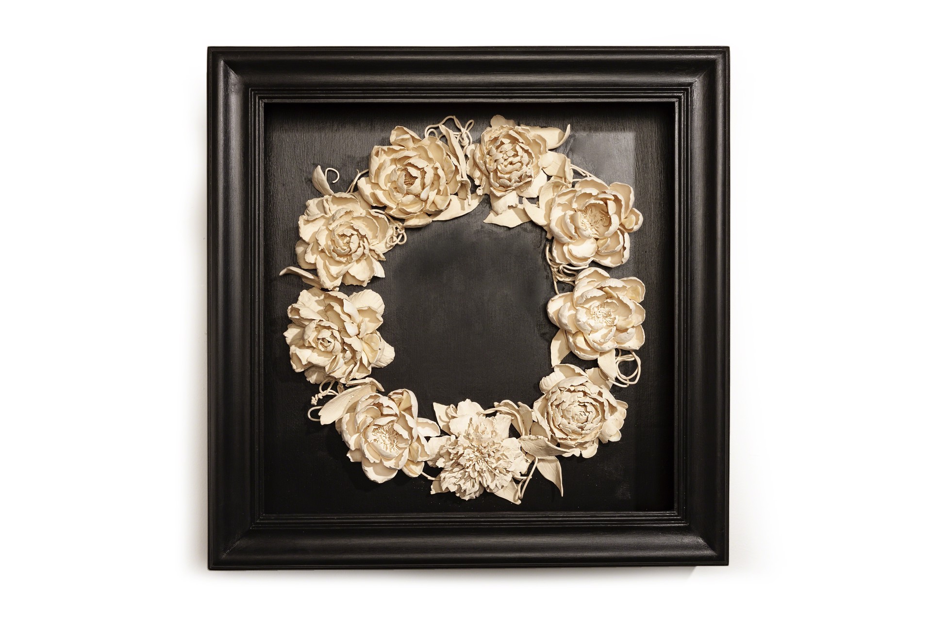 Peony Wreath by Marcy Lally