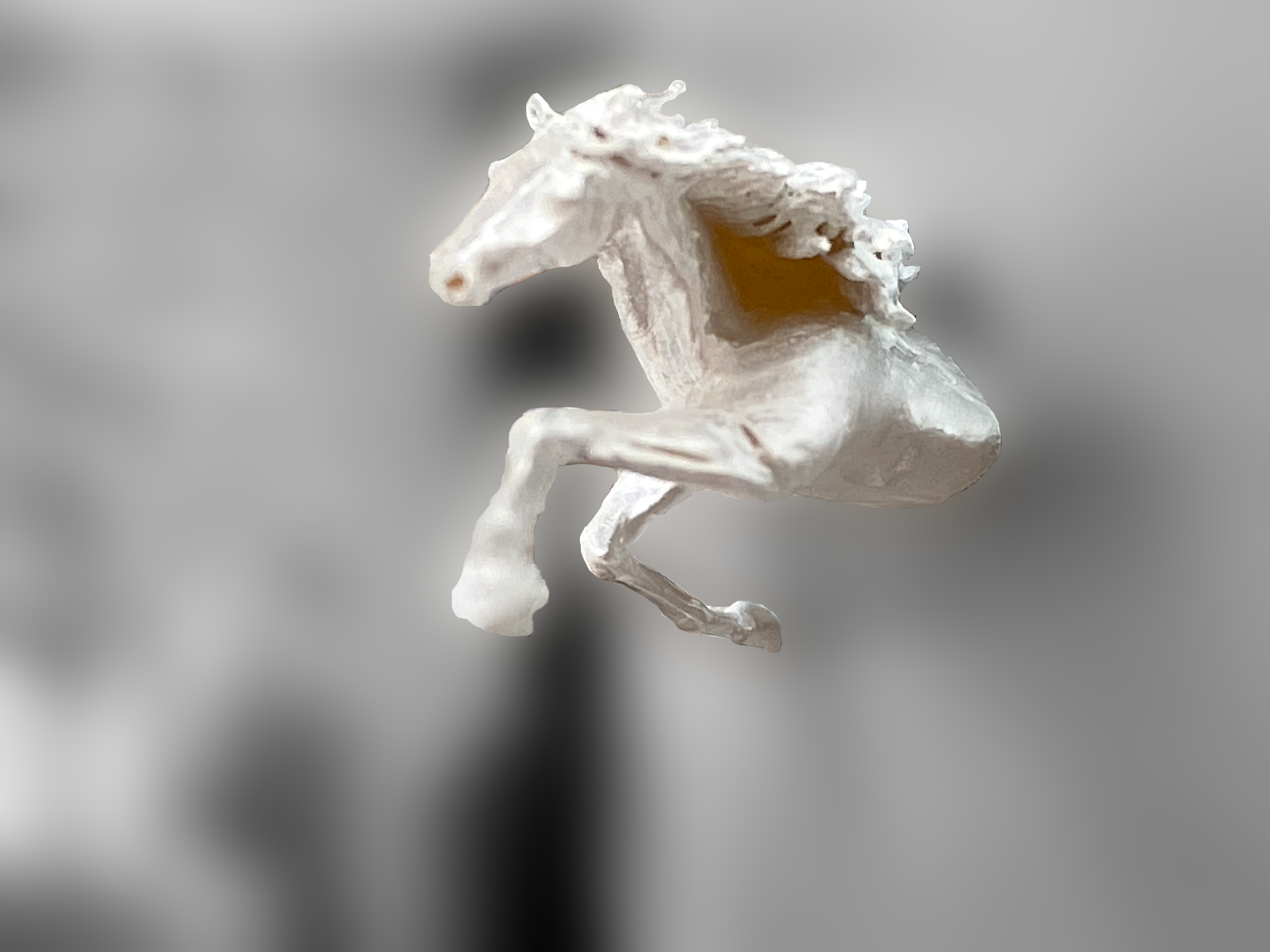 Oblique Horse by Jonty Hurwitz
