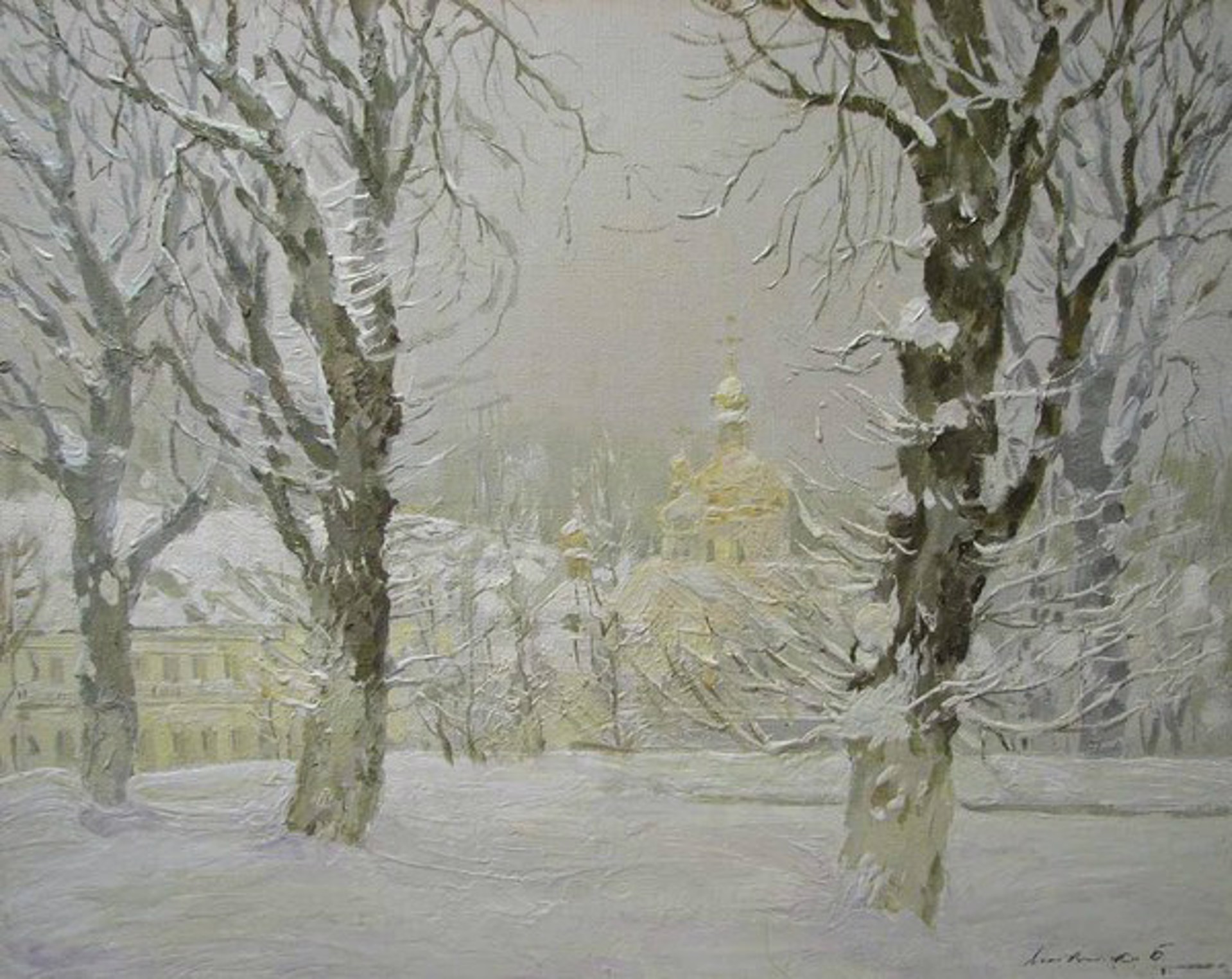 Winter by Boris Litovchenko