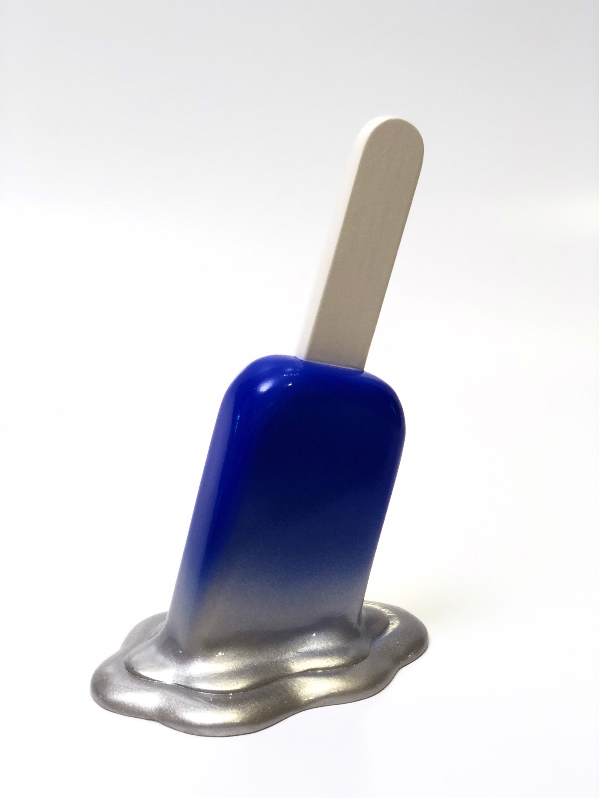 Blue/Silver Popsicle by Popsicles  by Elena Bulatova