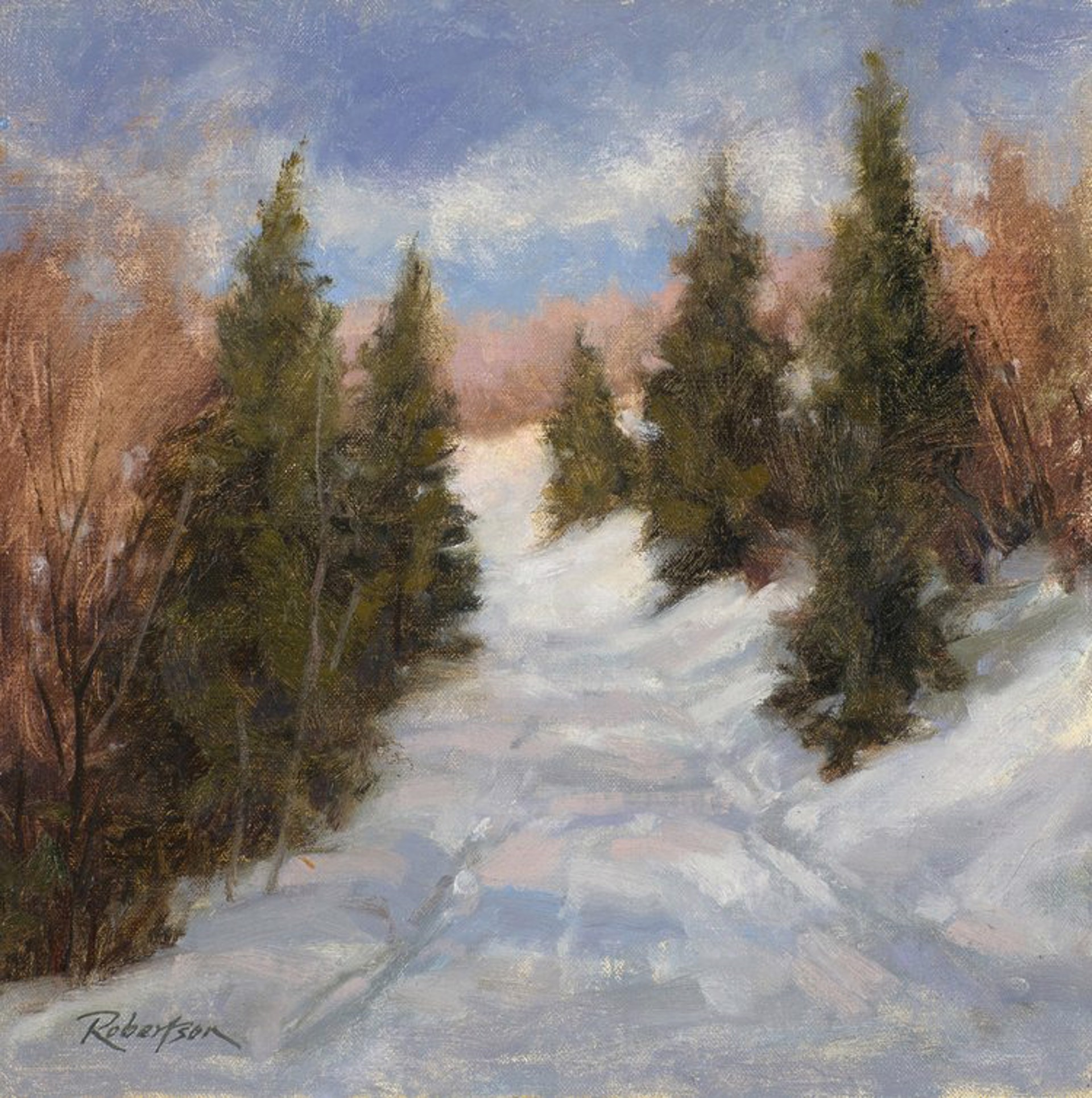 A Winter Walk by Cecilia Robertson
