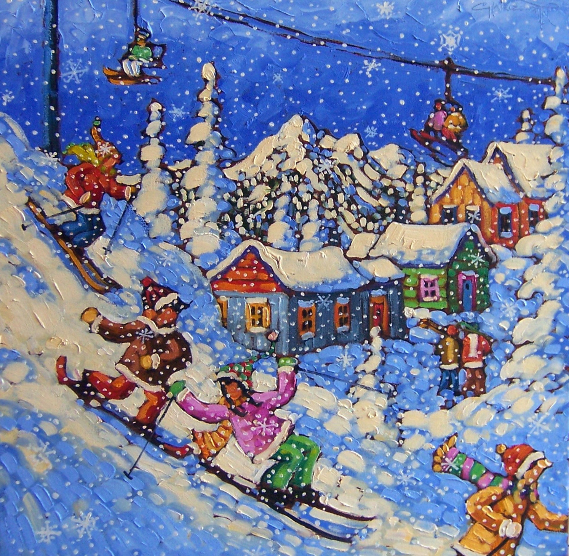 Rod Charlesworth - Snowflake Magic  by HISTORICAL ART
