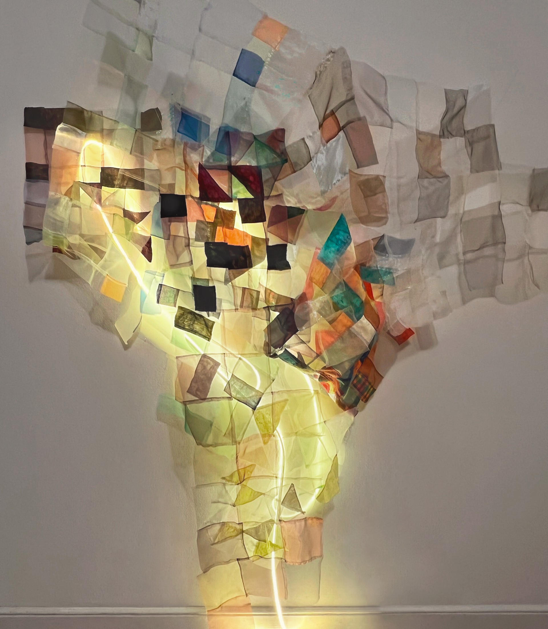 Quilt Suspension 1 by Holly Wong