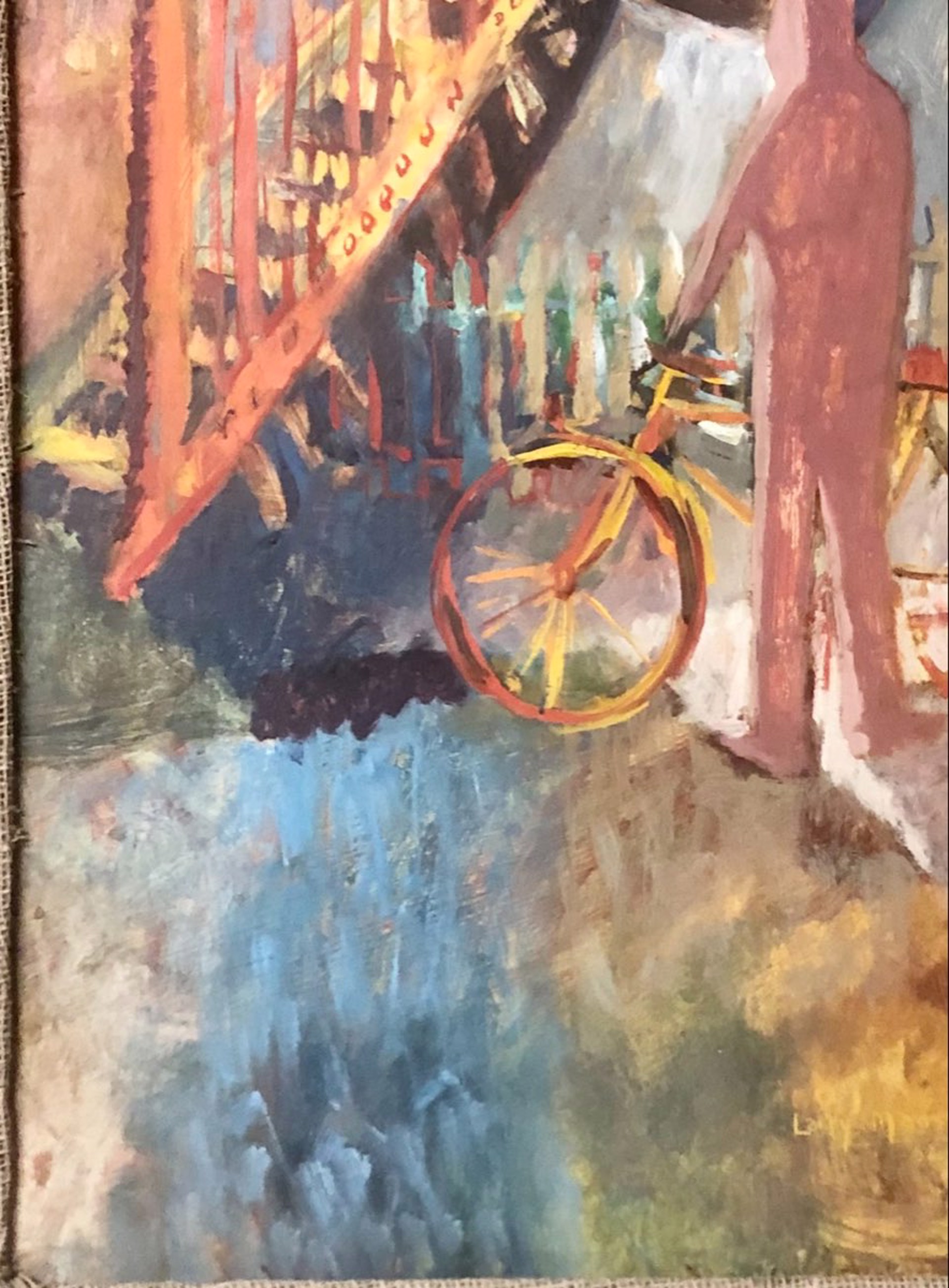 Bicycle Rack/Lane Hart Hall by Larry Mansker