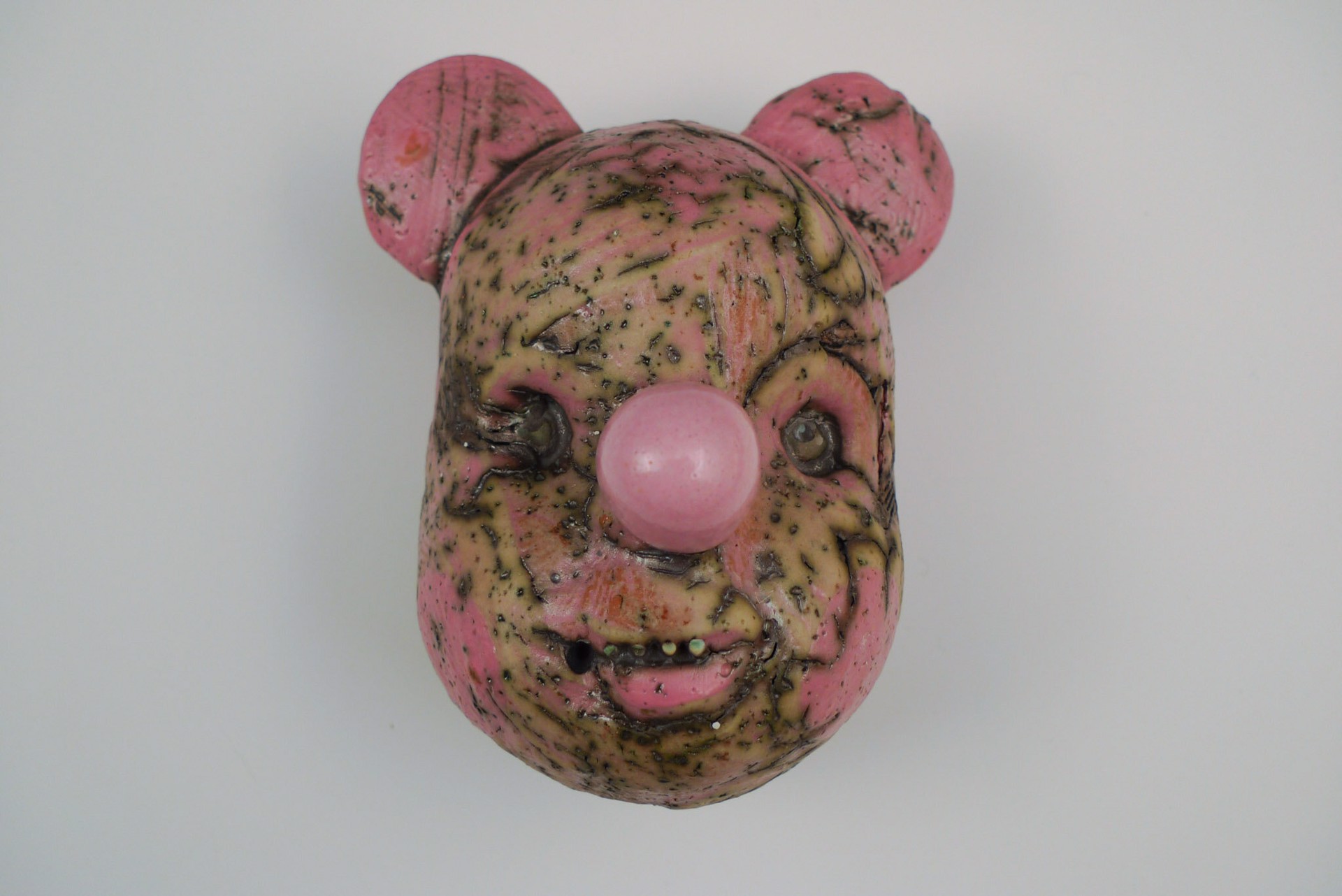 Mouse Head Wall Piece by Tom Bartel