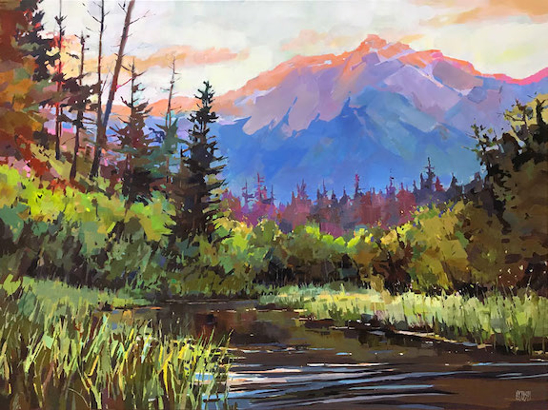 Calm Creek by Randy Hayashi