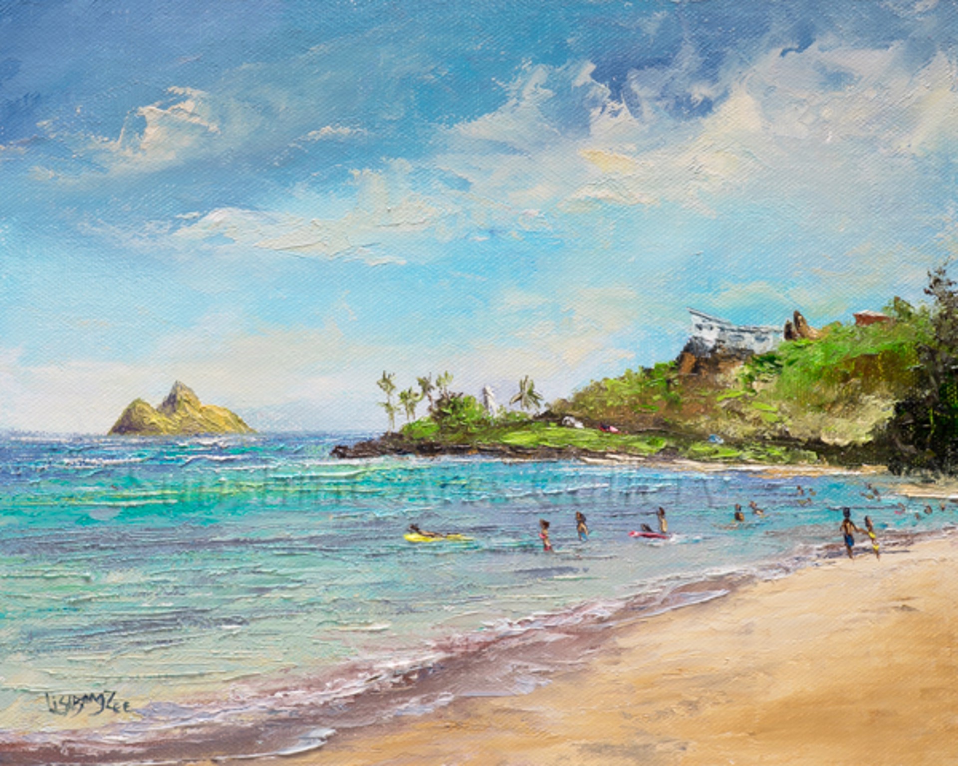 Kailua Beach by Lisabongzee