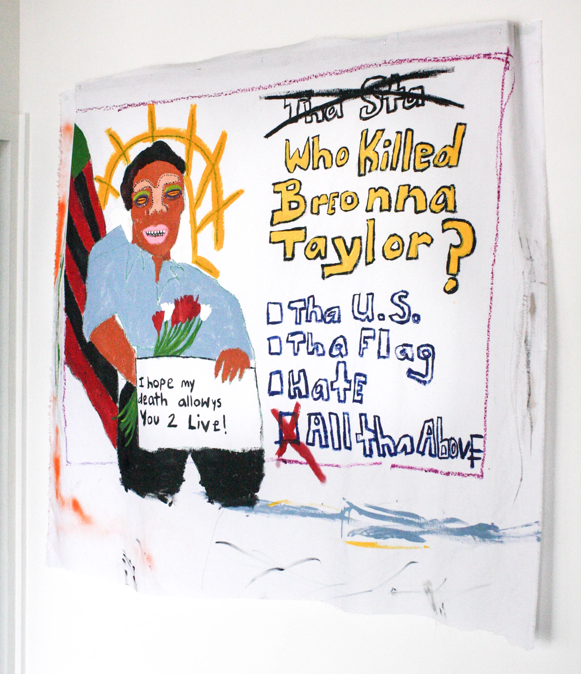 Justice for Breonna Taylor by Marlos E'van