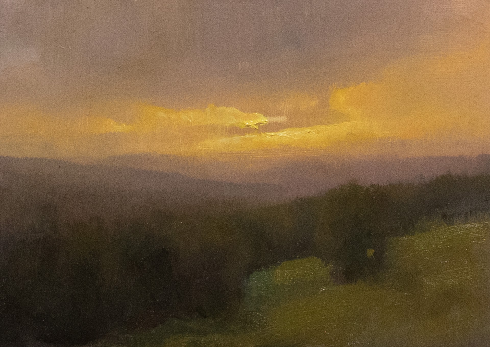 Sunrise Over Foothills by Devin Michael Roberts