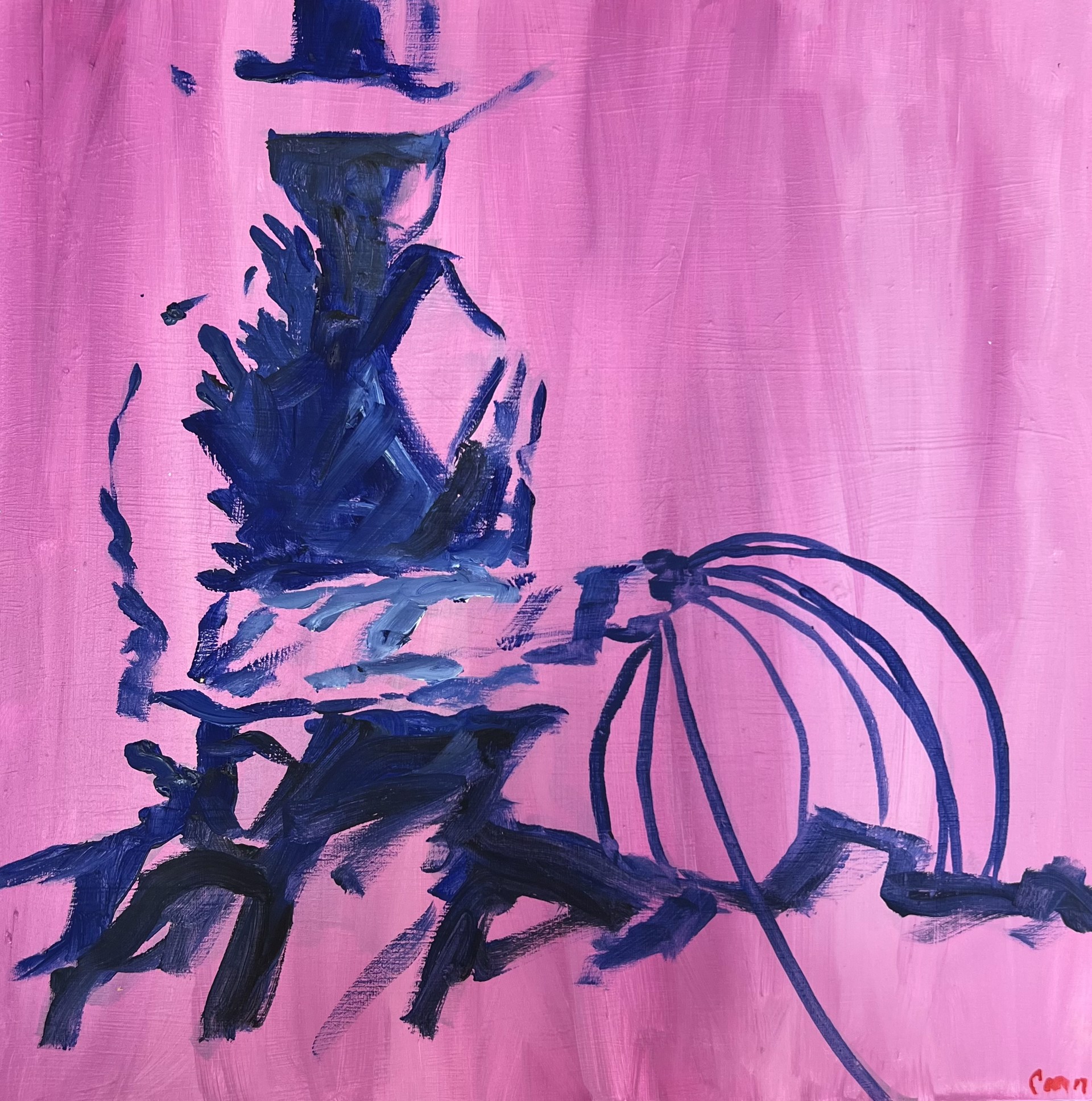 Cowboy II Pink No.18 by Carmen Crawford