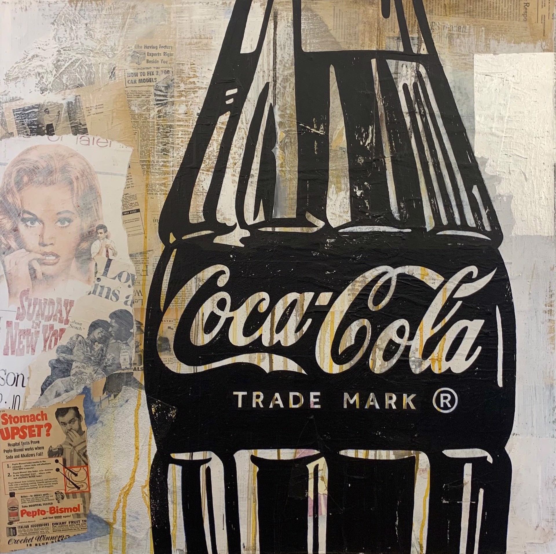 Coke Bottle for Andy by Cey Adams