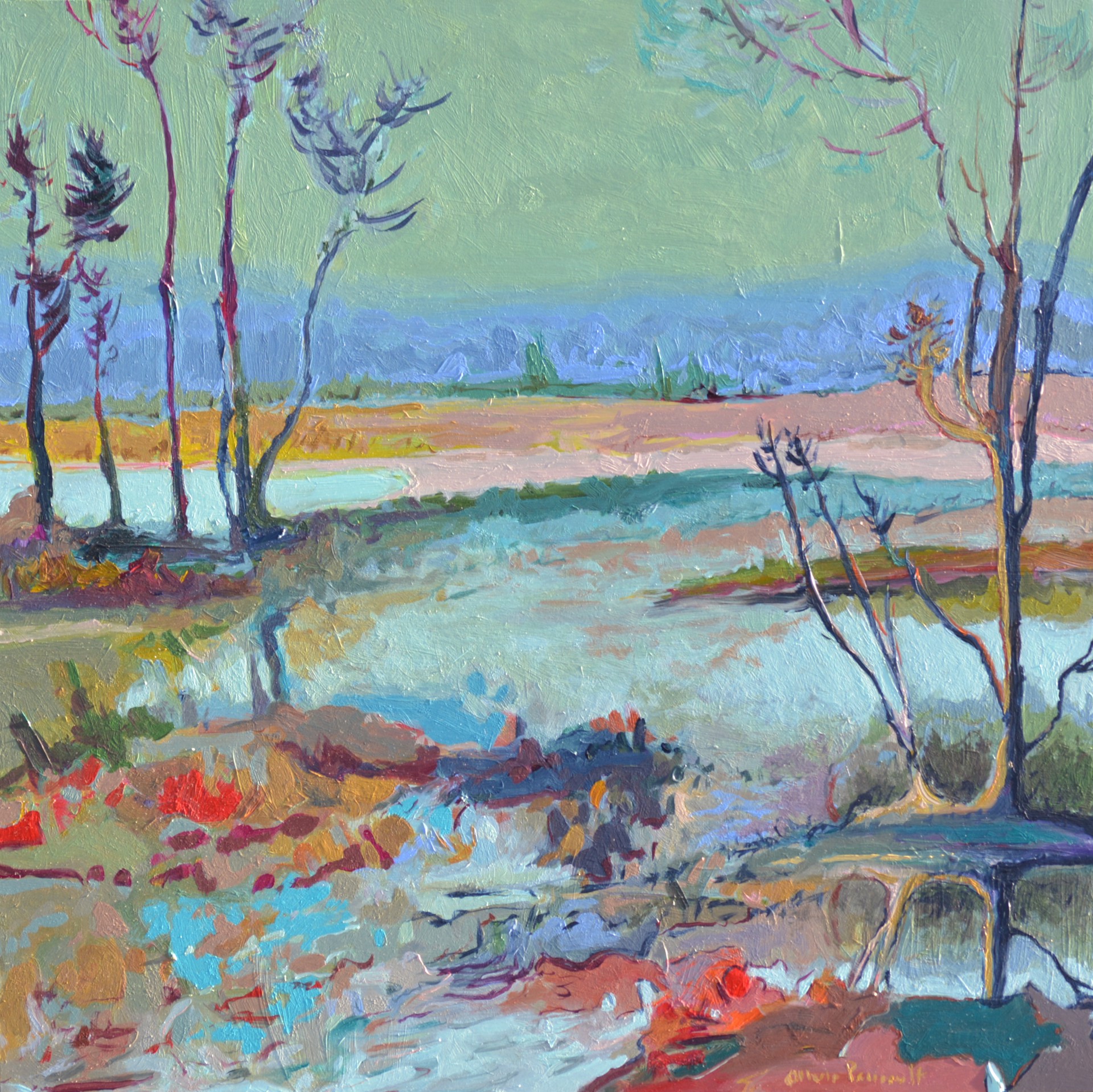Winter Wetlands 3 by Olivia Perreault
