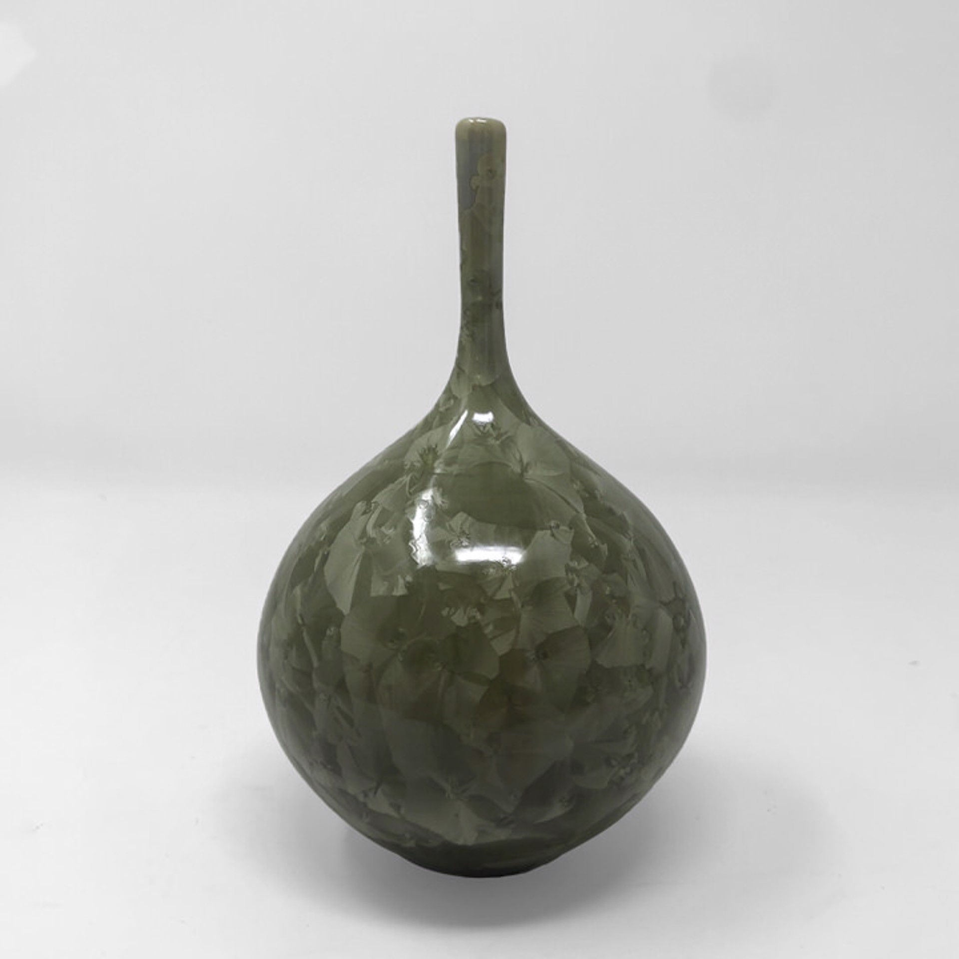 Grey Smoke Vase  by Jim Keffer