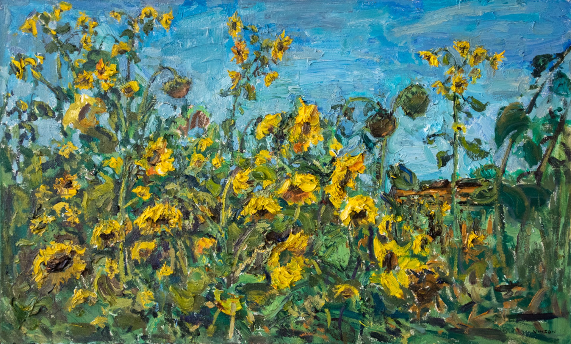 September Sunflowers by Turner Vinson
