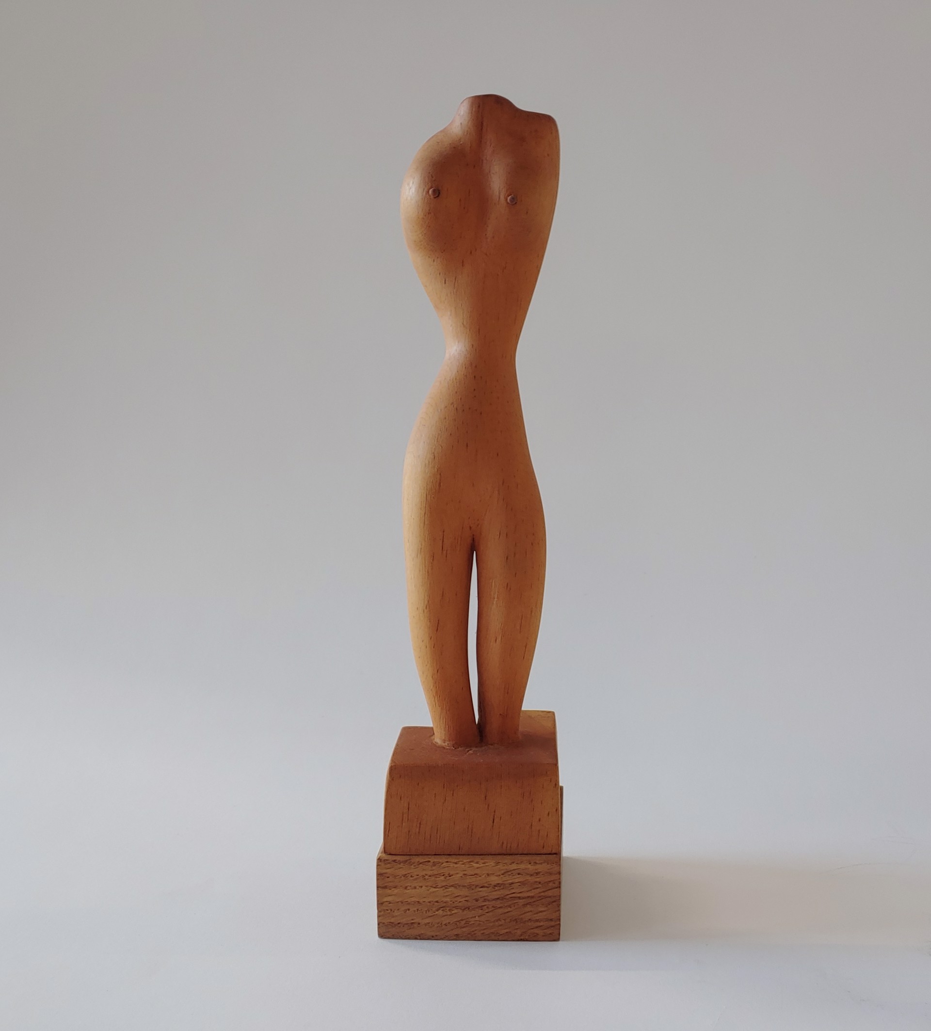 Venus - Wood Sculpture by David Amdur