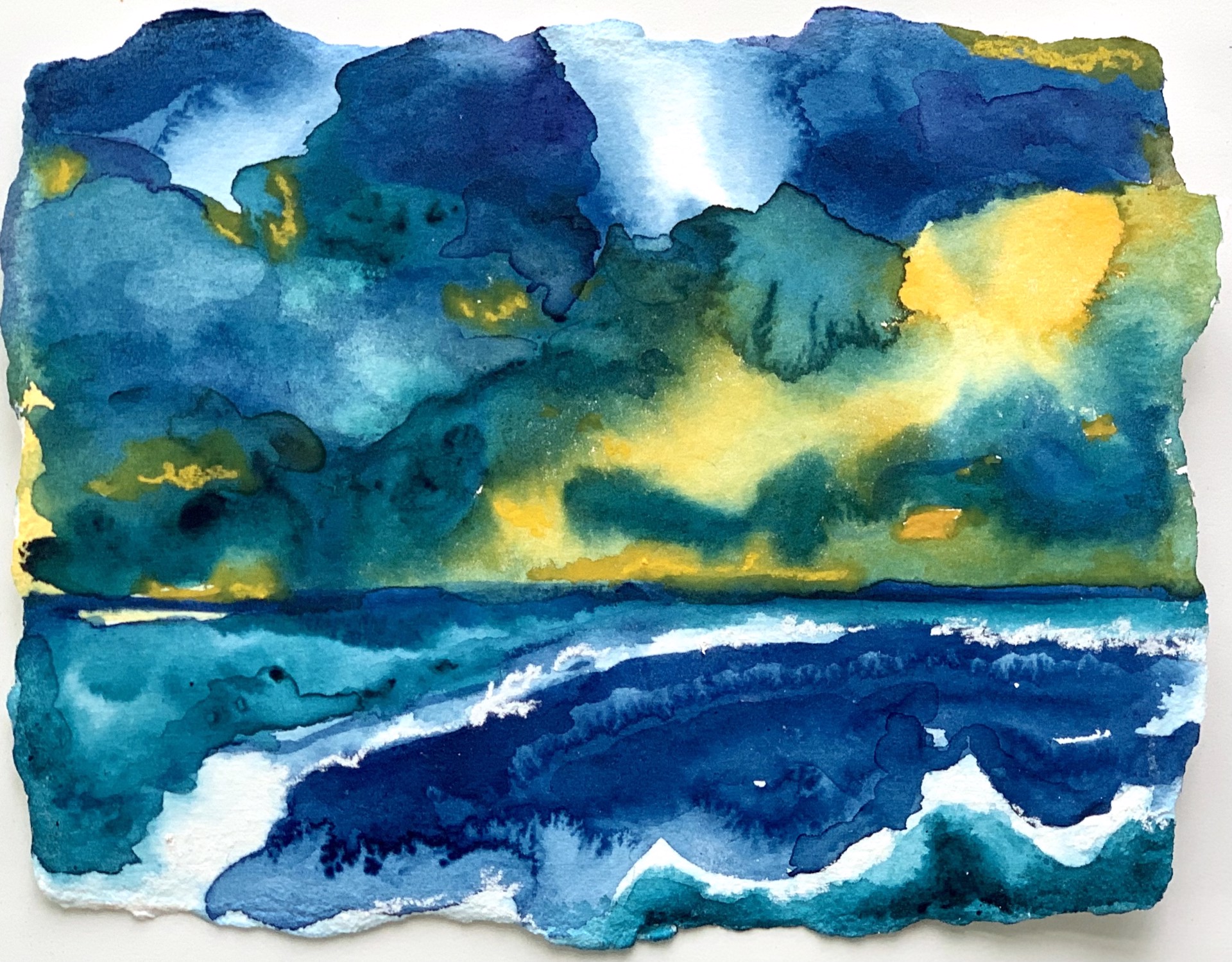 Stormy Seas 2 by Jennifer Clifford Danner