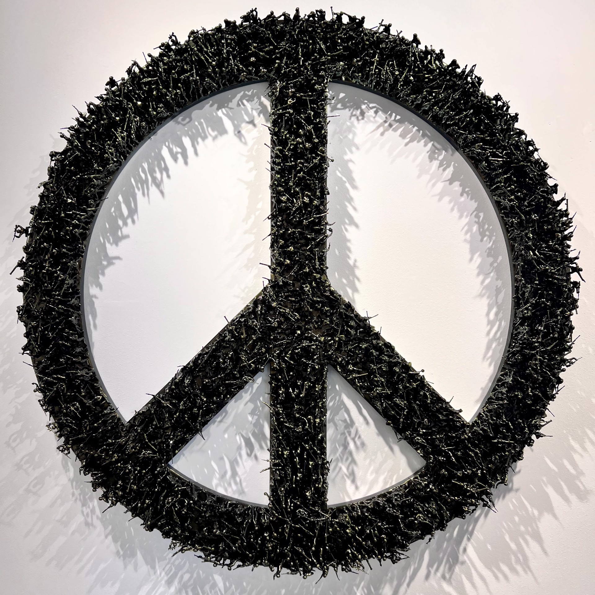 Green Peace Sign by Karen Hawkins